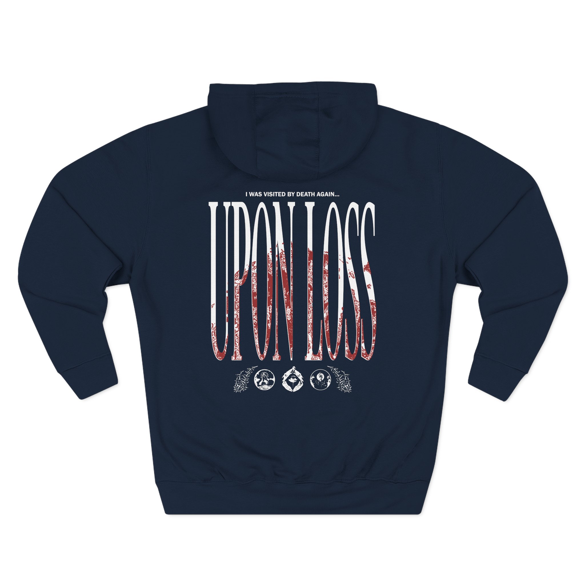 Knocked Loose Atop Your Throne Three-Panel Fleece Hoodie - Image 8