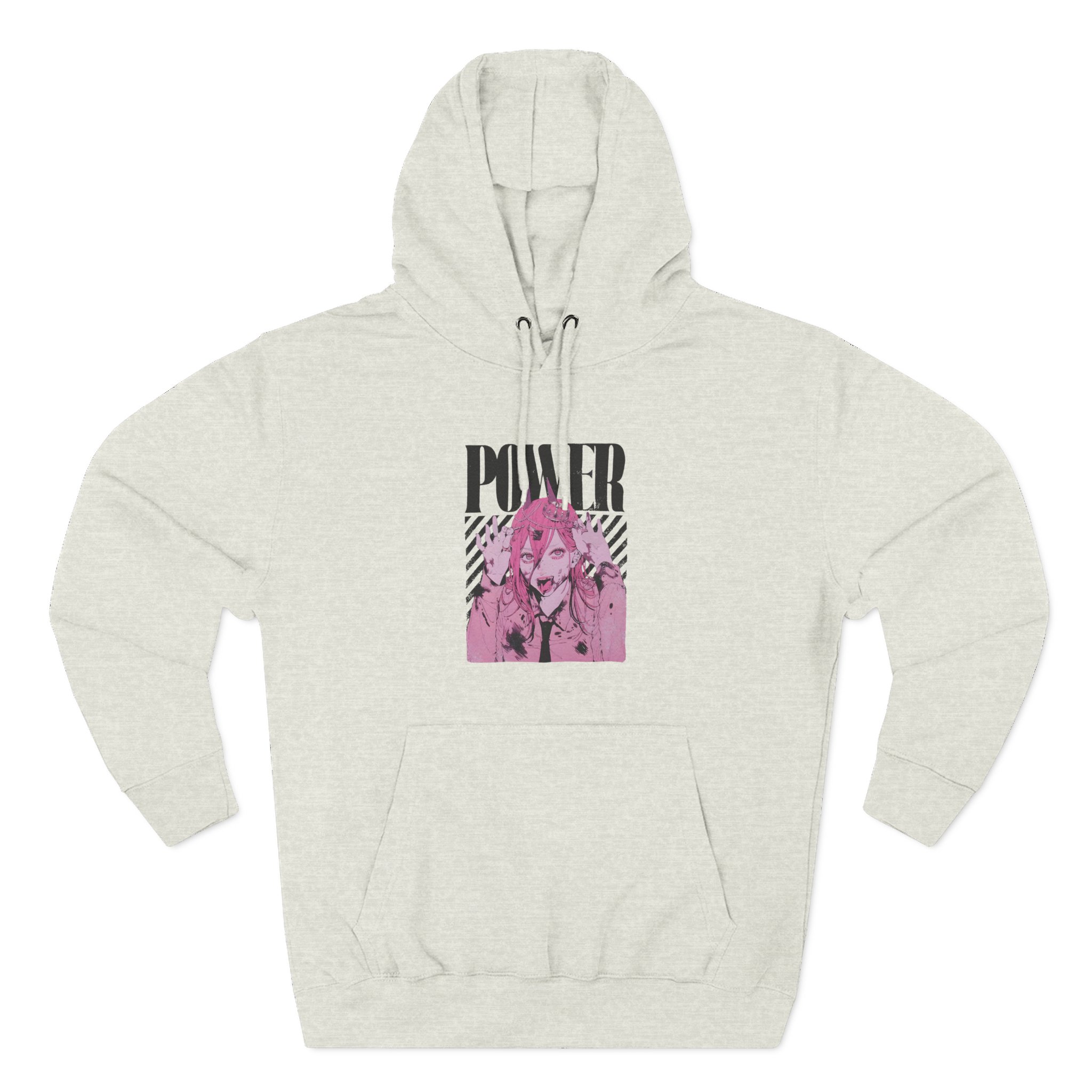 Chainsaw Man Power Three-Panel Fleece Hoodie - Image 7