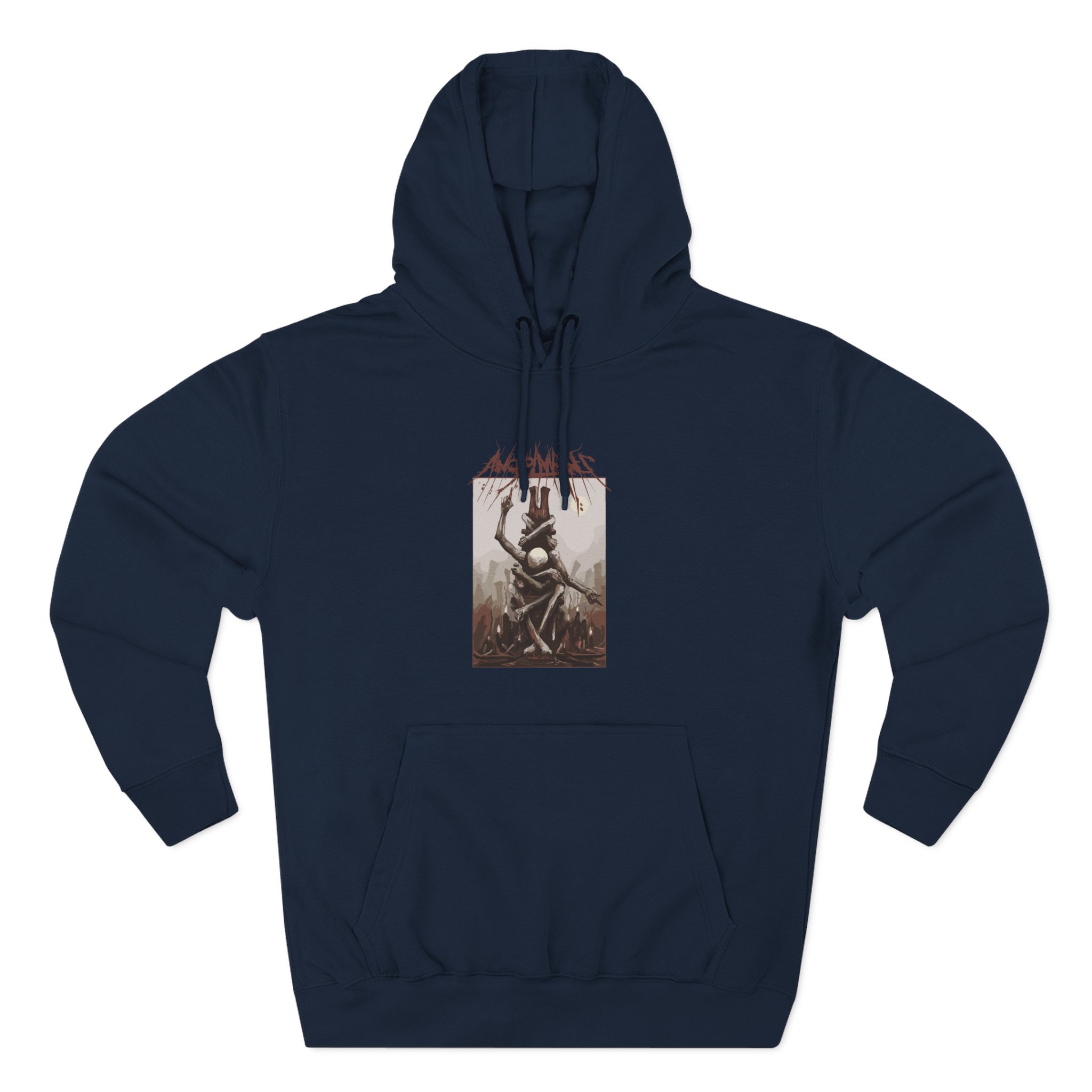 Angelmaker Exit Signs Three-Panel Fleece Hoodie - Image 11