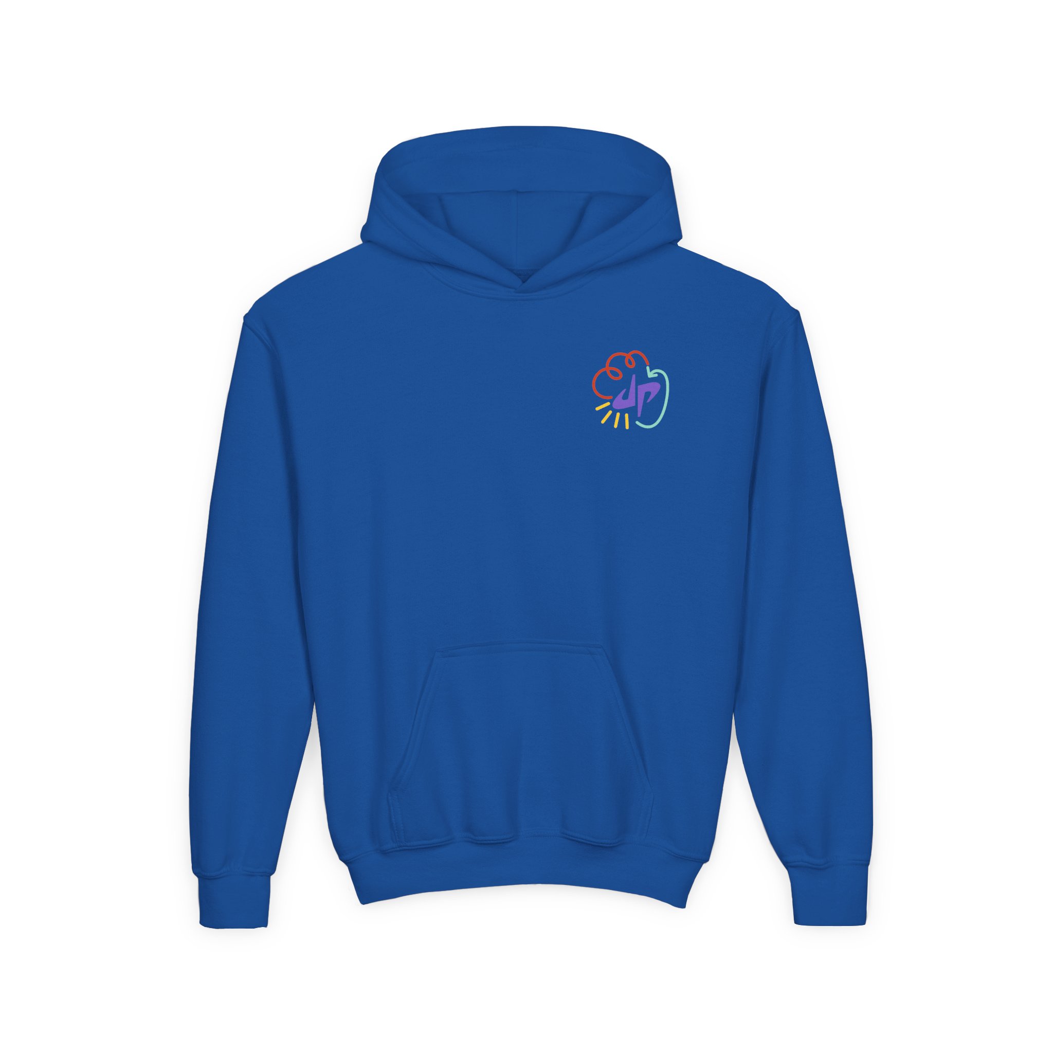 Dude Perfect Doodle Youth Heavy Blend Hooded Sweatshirt - Image 7