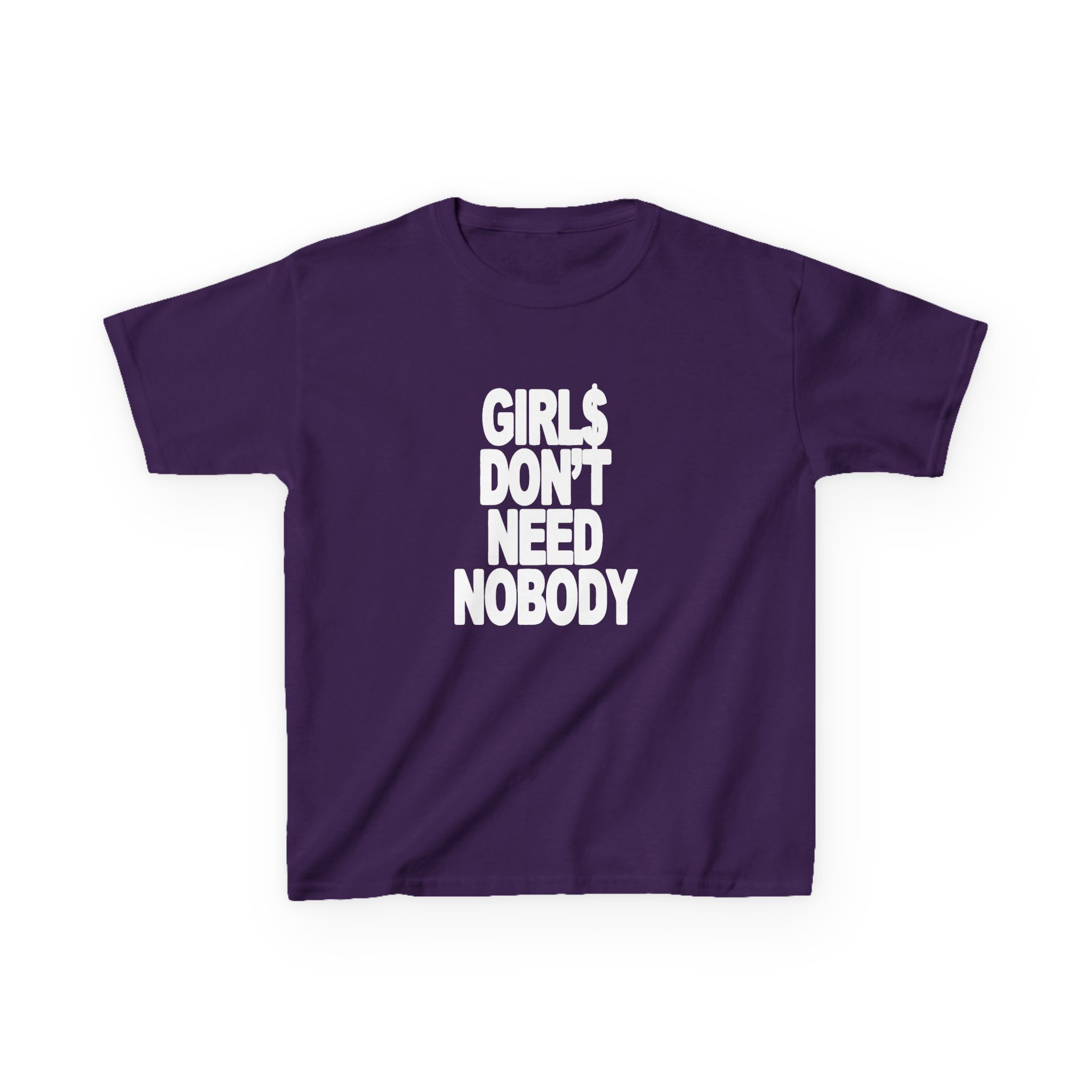 Dom Dolla Don't Need Nobody Kids Heavy Cotton™ Tee - Image 17