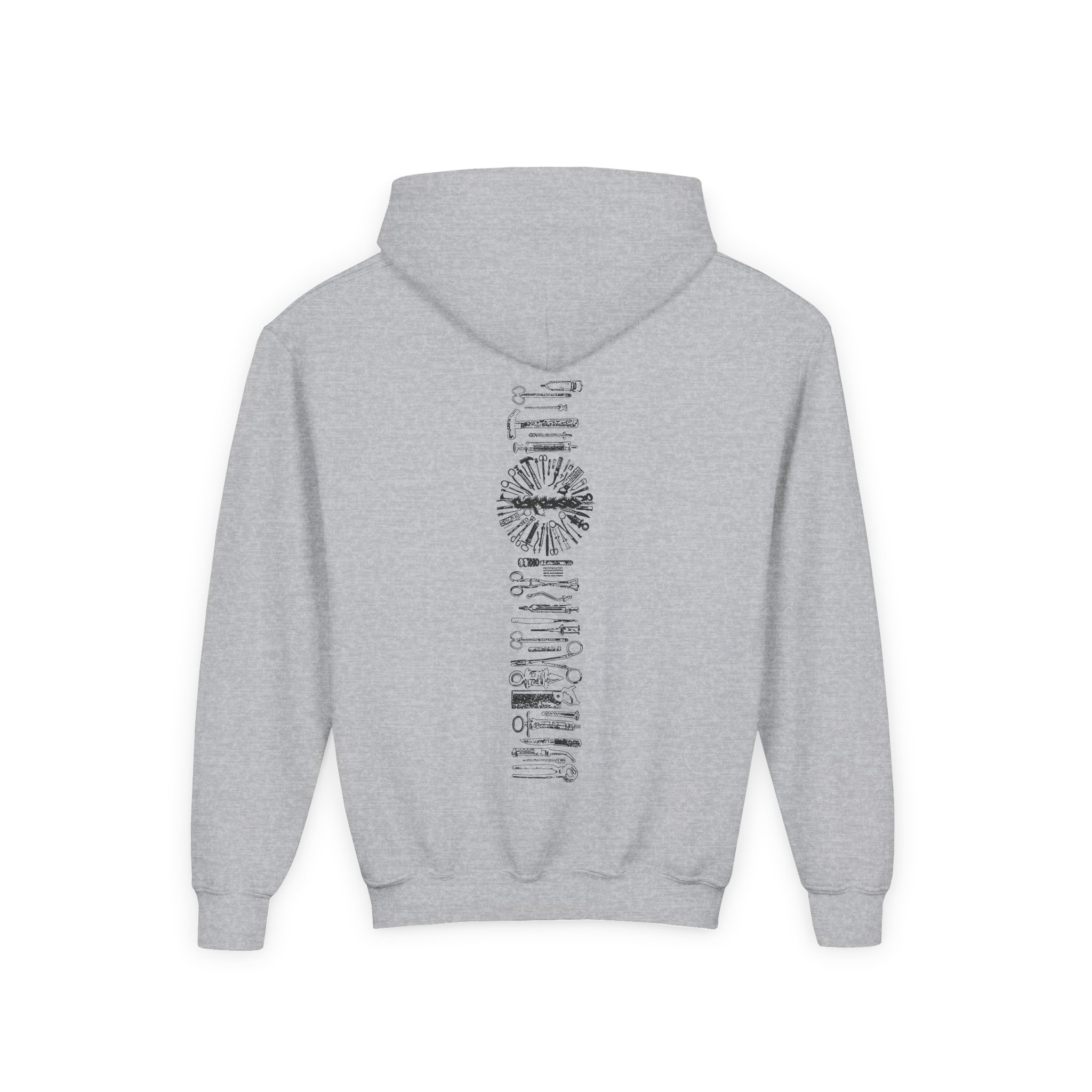 Youth Carcass Heavy Blend Hooded Sweatshirt - Image 4