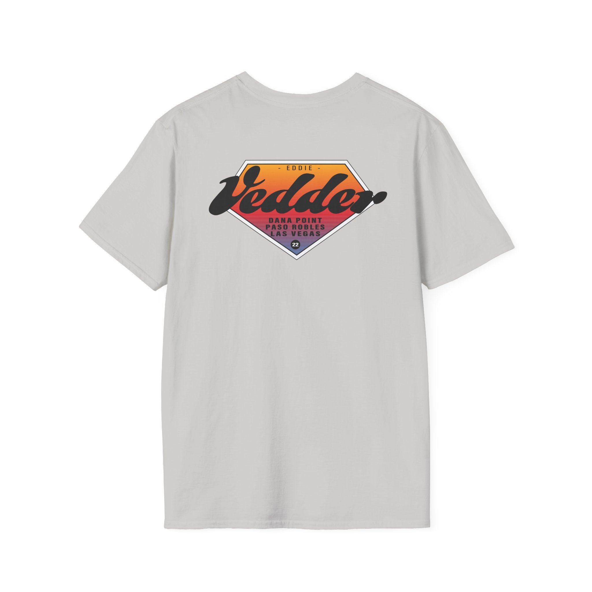 Eddie Vedder Gradient Unisex Softstyle T-Shirt - Image 6