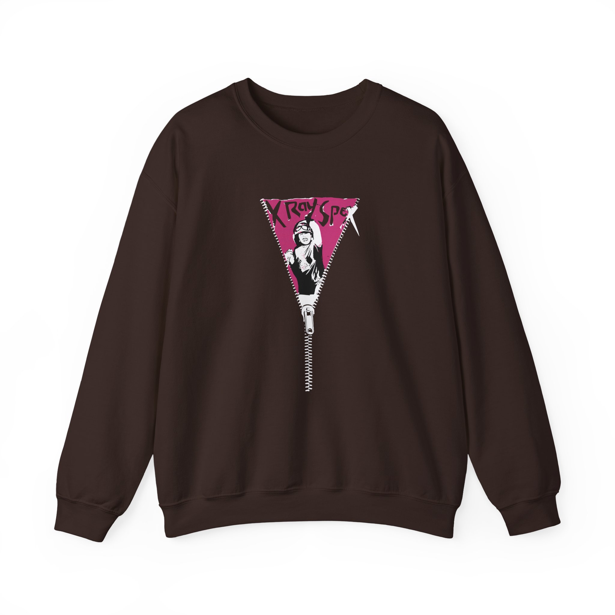 X-ray Spex Zipper Unisex Heavy Blend™ Crewneck Sweatshirt - Image 5