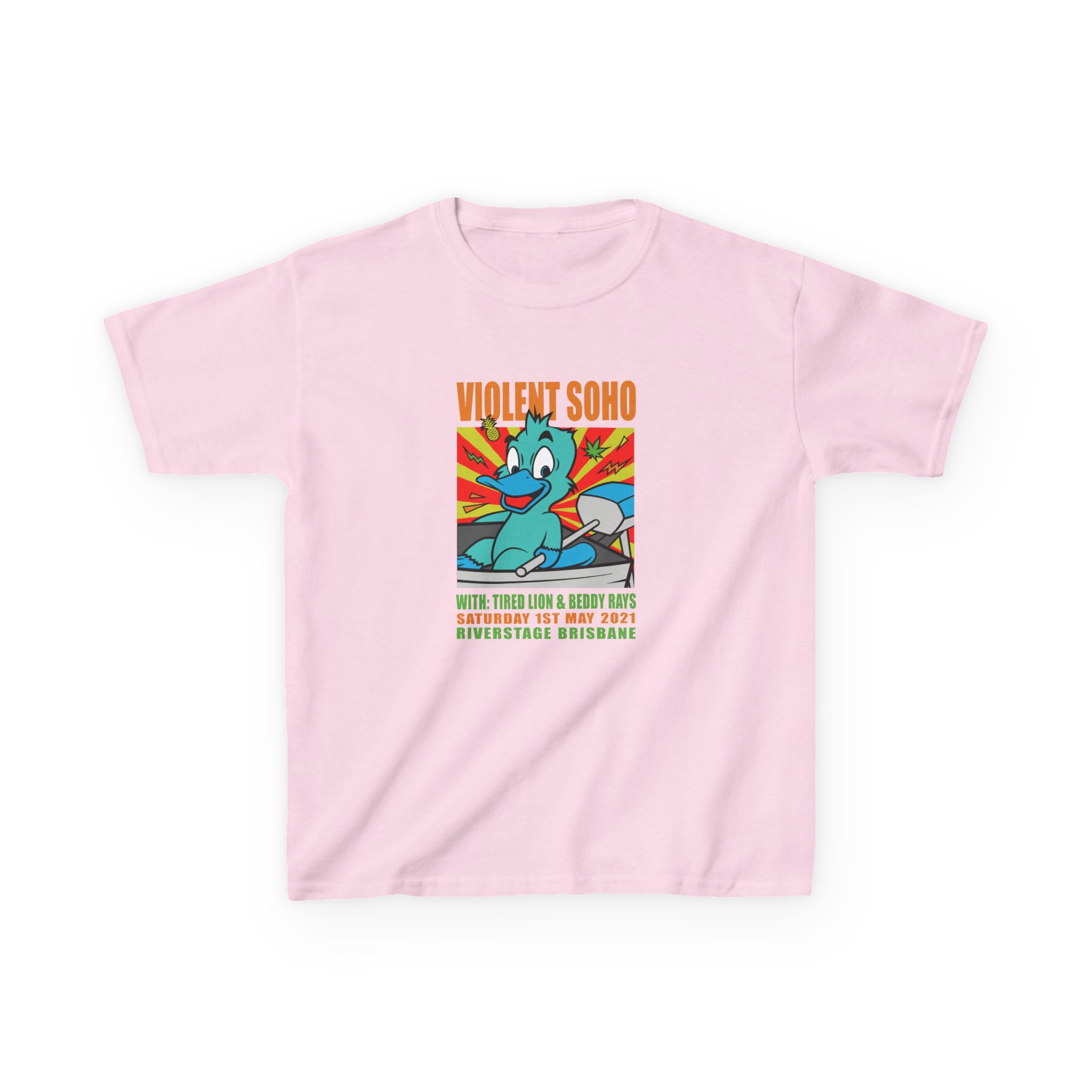 Violent Soho Event Poster Kids Heavy Cotton™ Tee - Image 29
