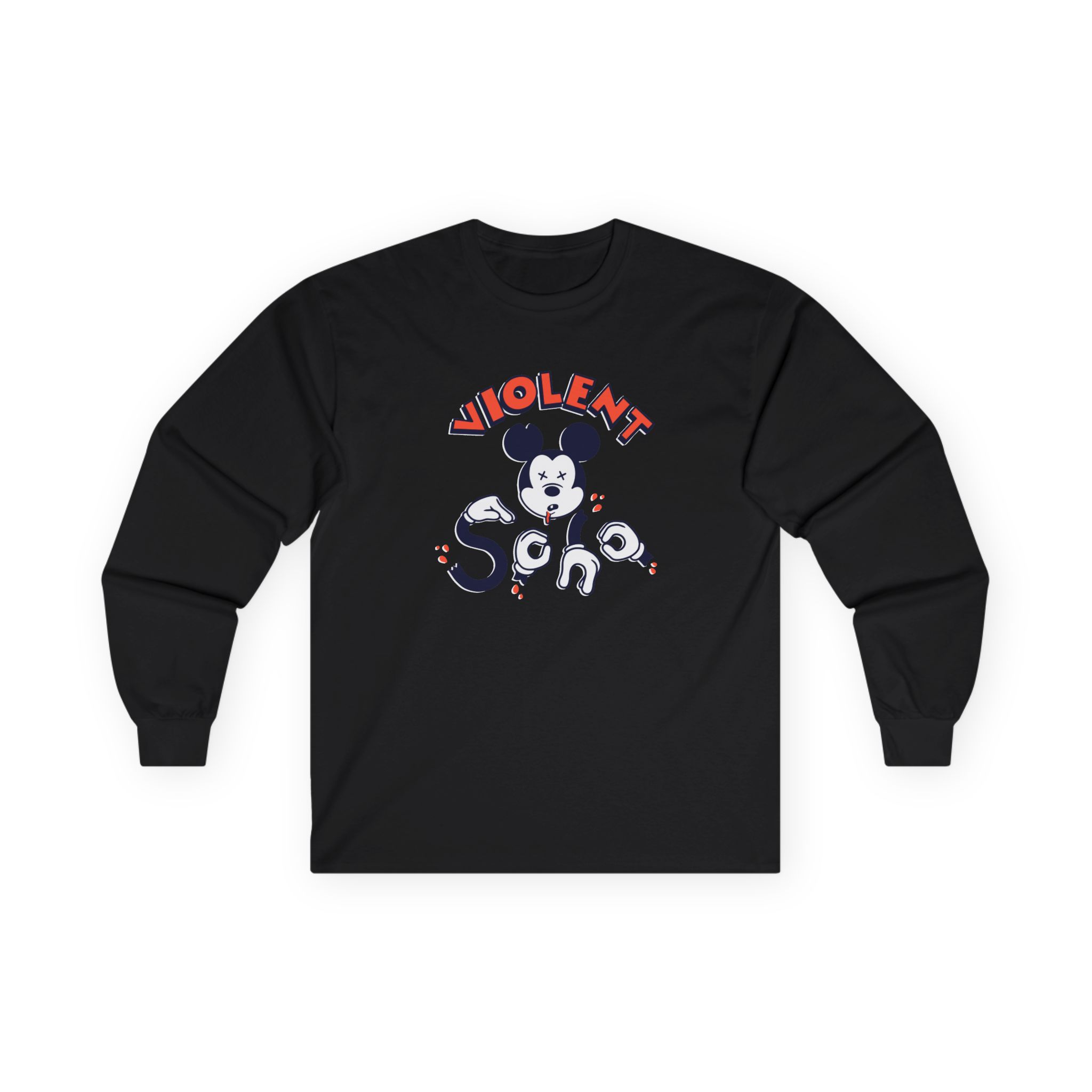 Violent Soho Dead Mouse Unisex Ultra Cotton Long Sleeve Tee - Image 3