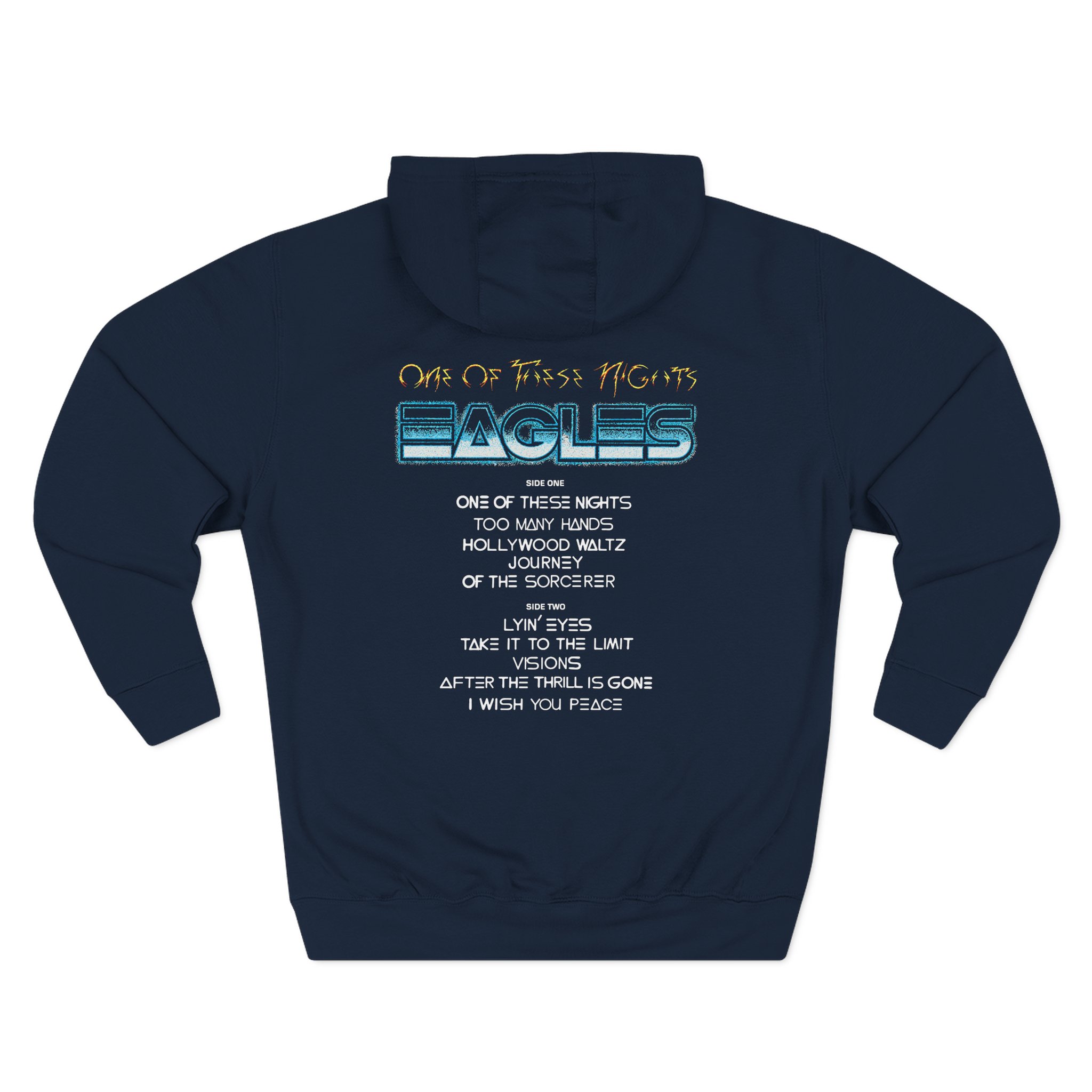 The Eagles One of These Nights Three-Panel Fleece Hoodie - Image 4