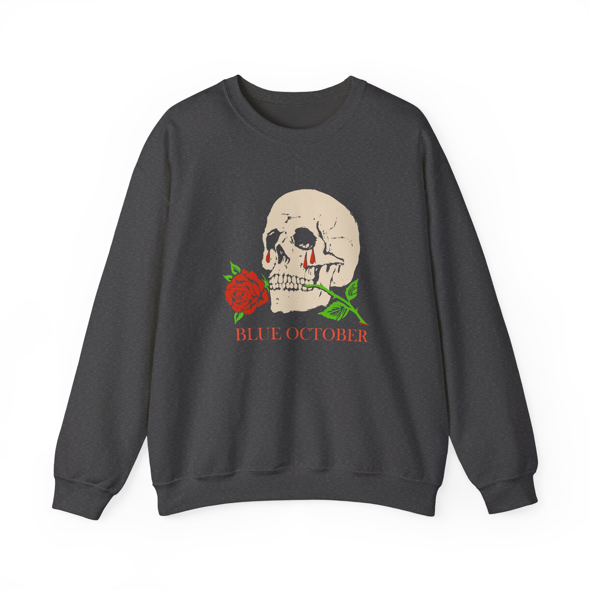 Blue October Where Did You Go Unisex Heavy Blend™ Crewneck Sweatshirt - Image 7