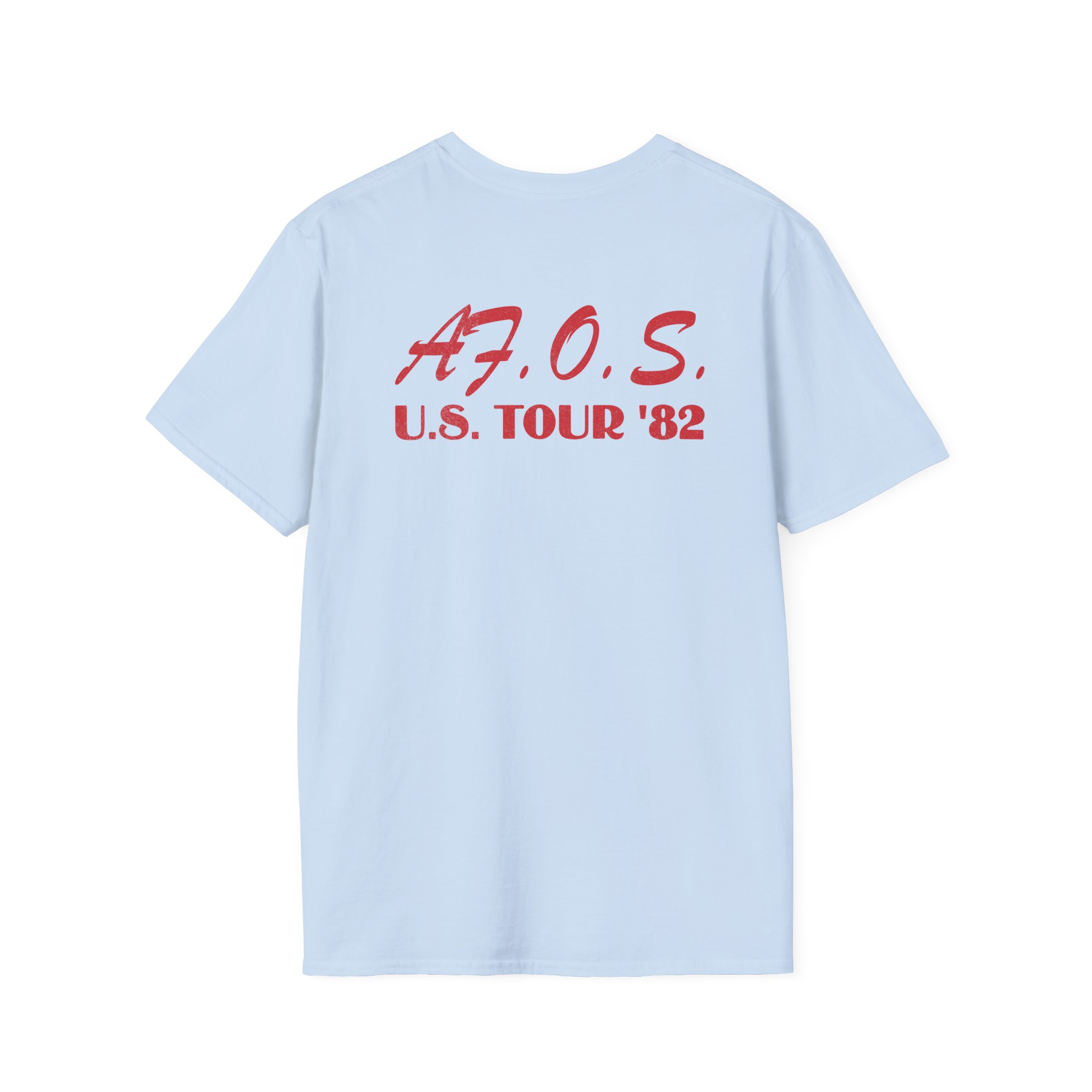 A Flock of Seagulls Us 1982 Tour Unisex Softstyle T-Shirt - Image 18