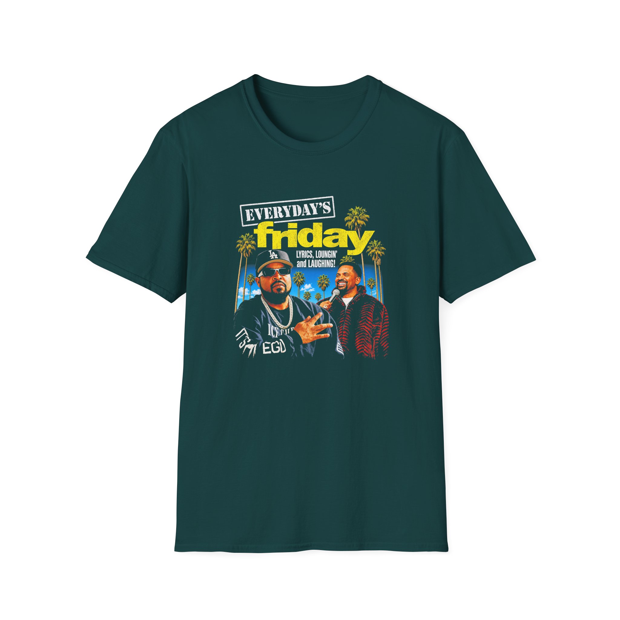 Ice Cube Everyday's Friday Unisex Softstyle T-Shirt - Image 9
