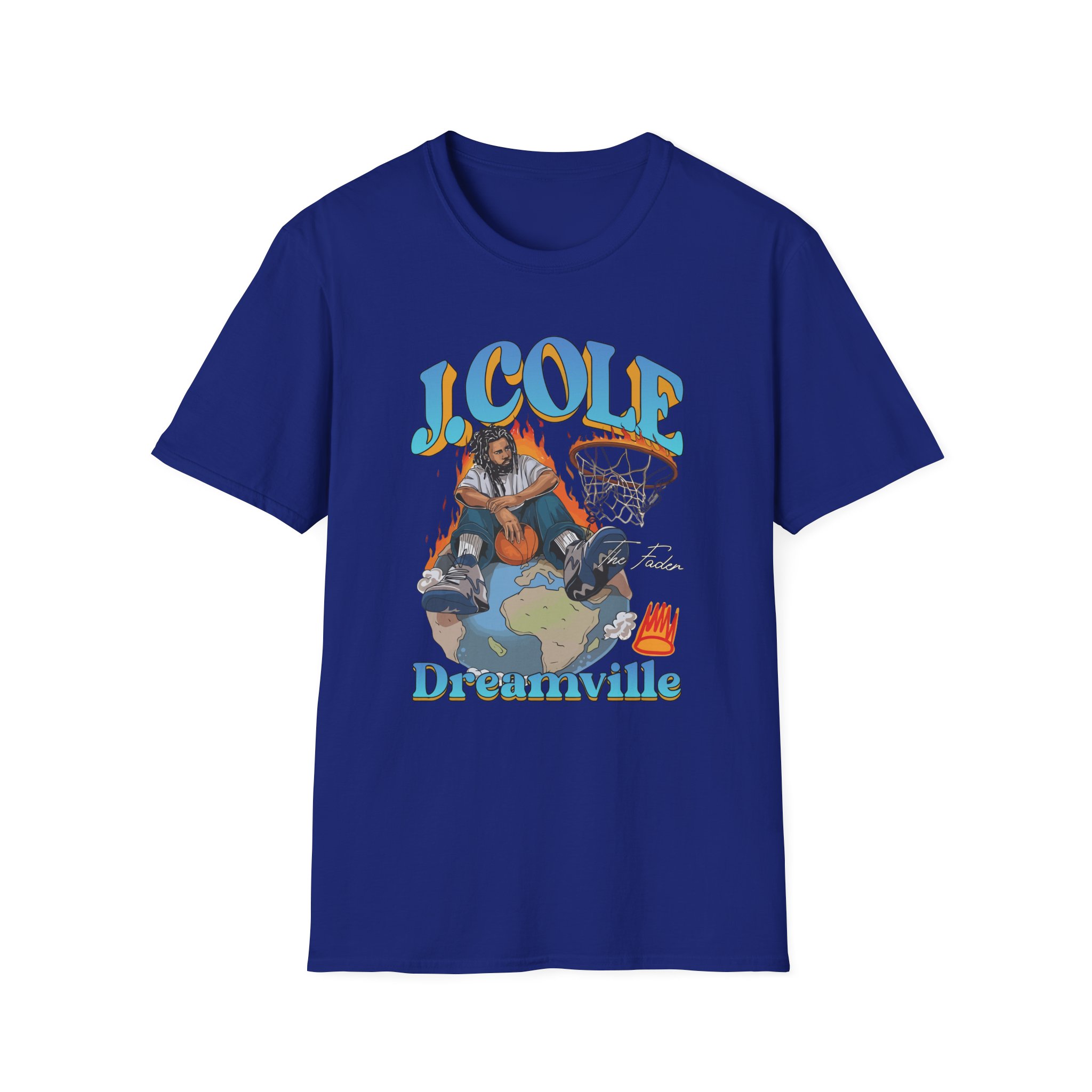 J Cole "Dreamville World" Unisex Softstyle T-shirt - Image 21