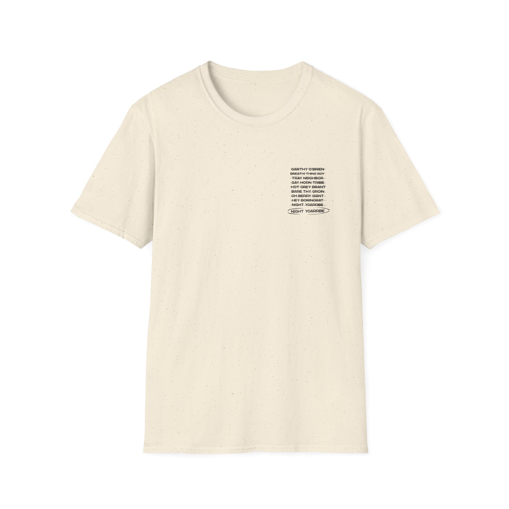 Dropout Night Yorb Anagram Unisex Softstyle T-Shirt - Image 11