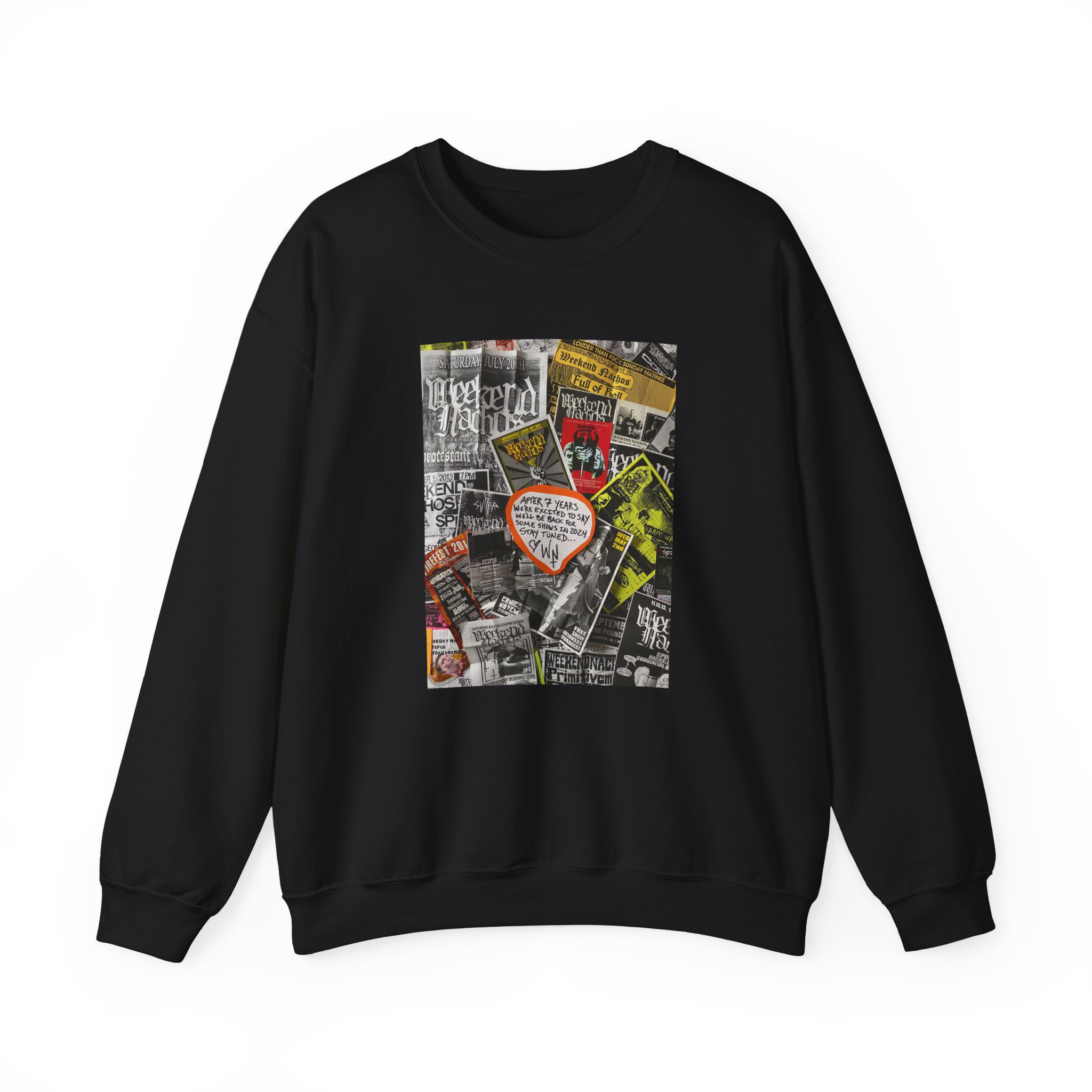 Weekend Nachos Unisex Heavy Blend™ Crewneck Sweatshirt