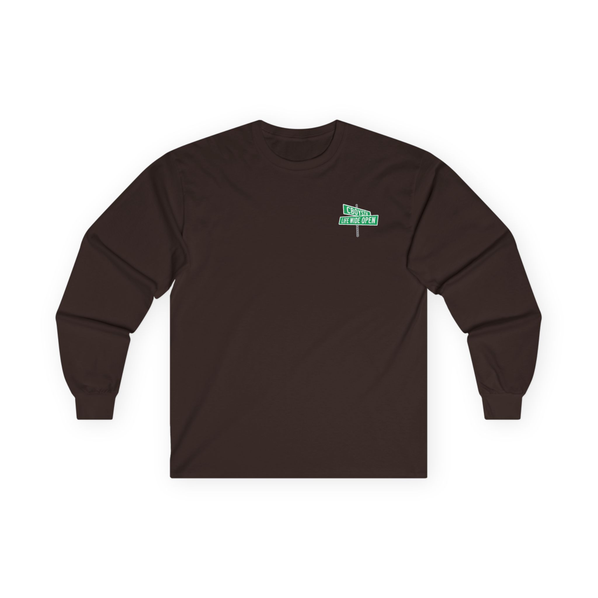 Cboystv Street Sign Unisex Ultra Cotton Long Sleeve Tee - Image 5