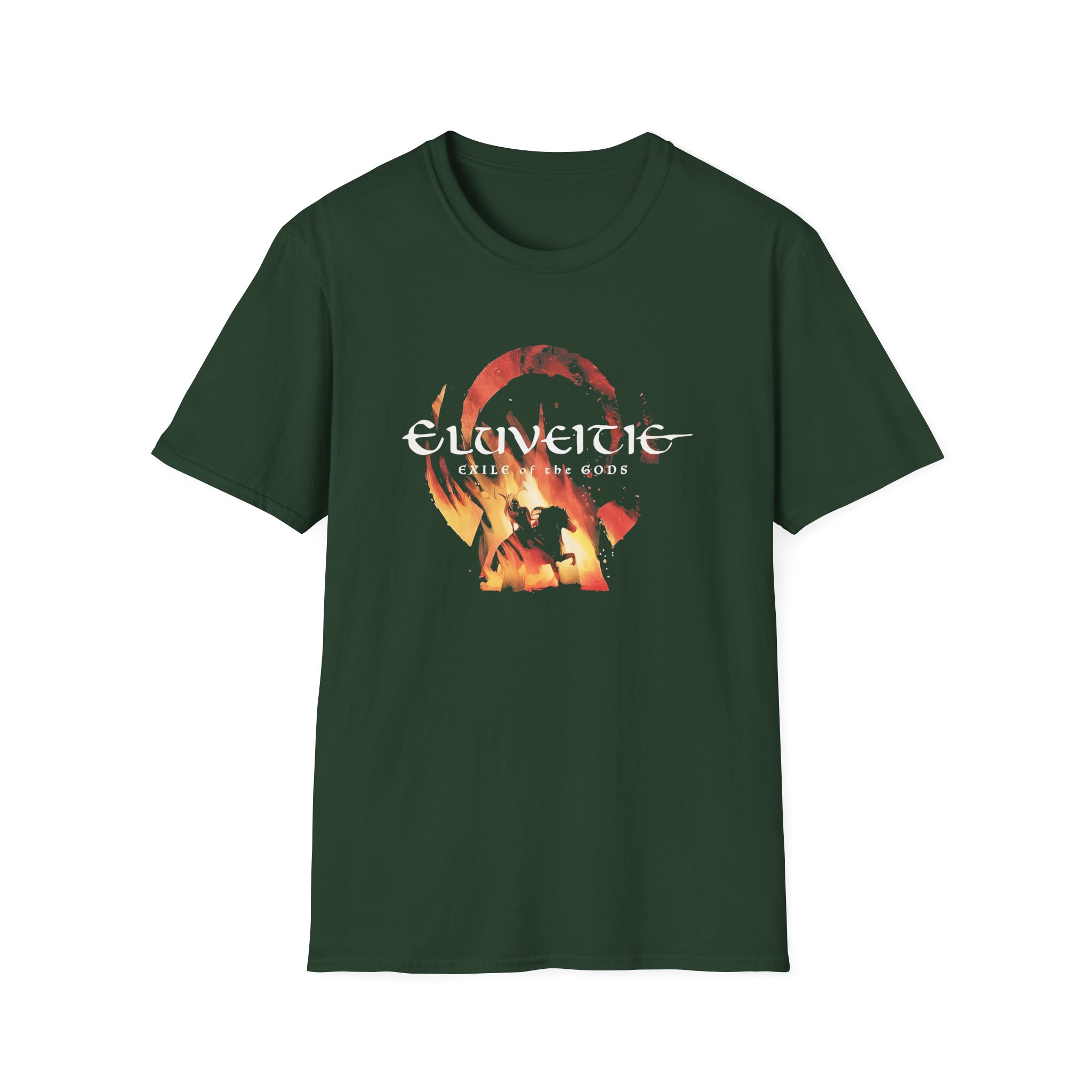 Eluveitie Exile Rider Unisex Softstyle T-Shirt - Image 5
