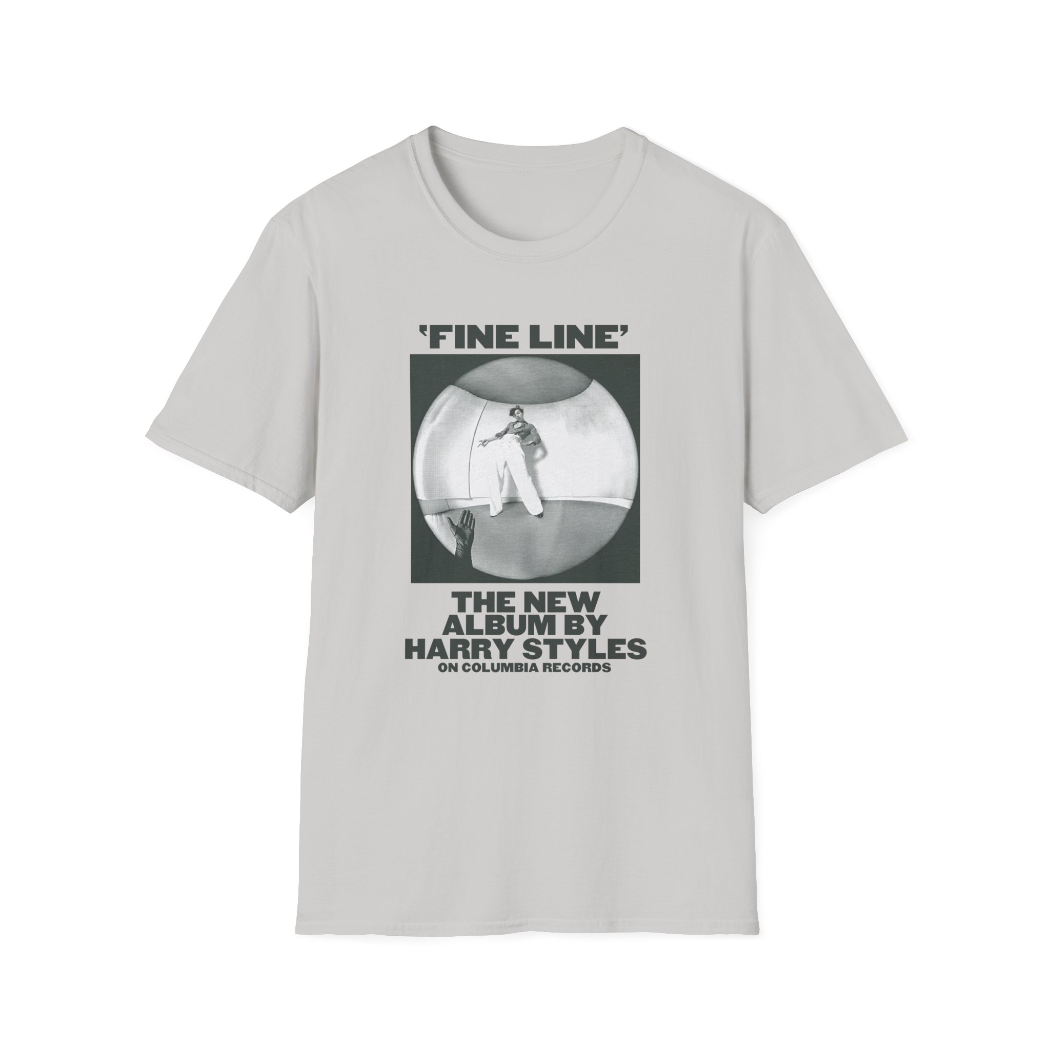 Love on Tour Fine Line Unisex Softstyle T-Shirt - Image 5