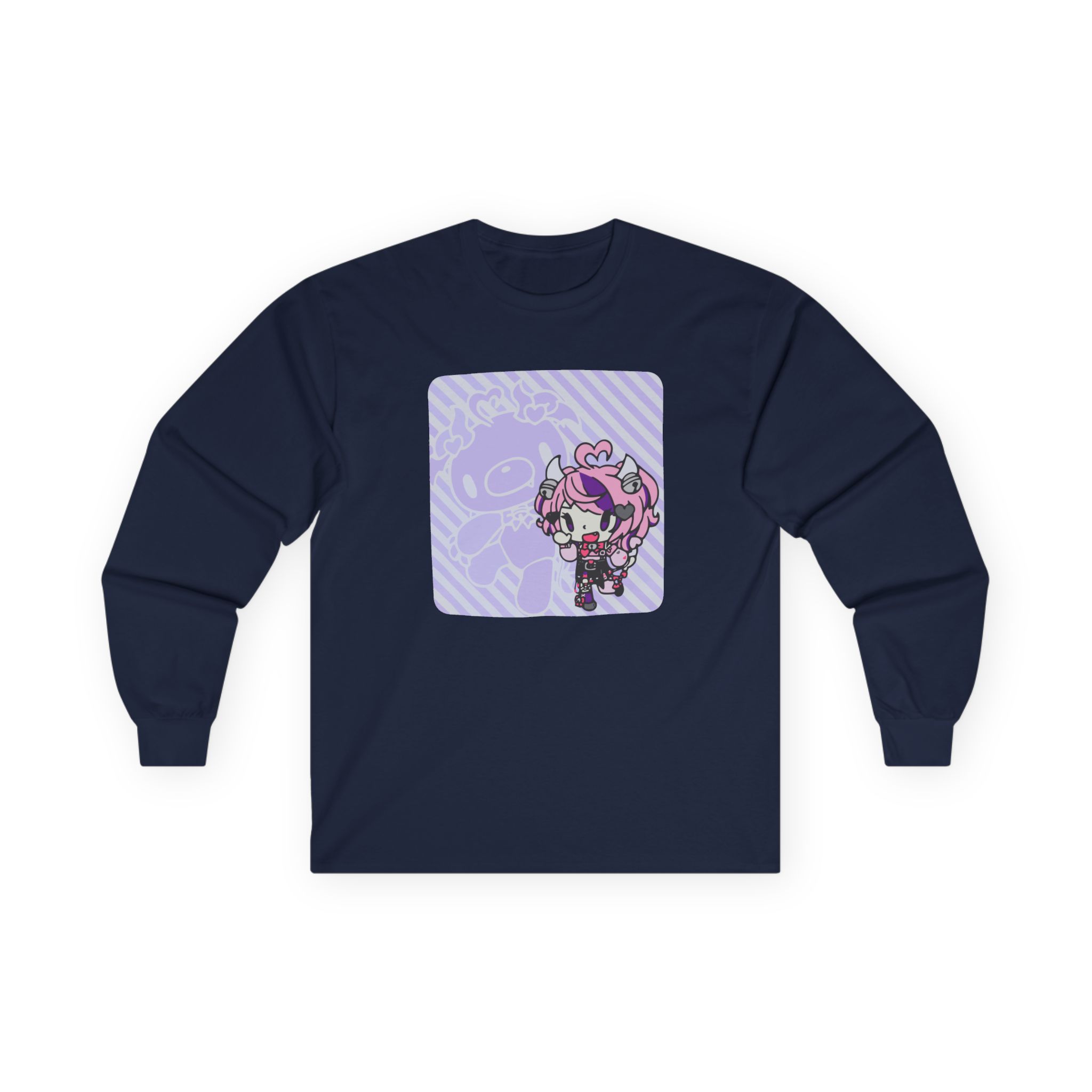 Ironmouse X Gloomy Bear Unisex Ultra Cotton Long Sleeve Tee - Image 9