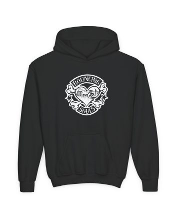 Cold Cuts the Bouncing Souls Rocker Heart Youth Heavy Blend Hooded Sweatshirt