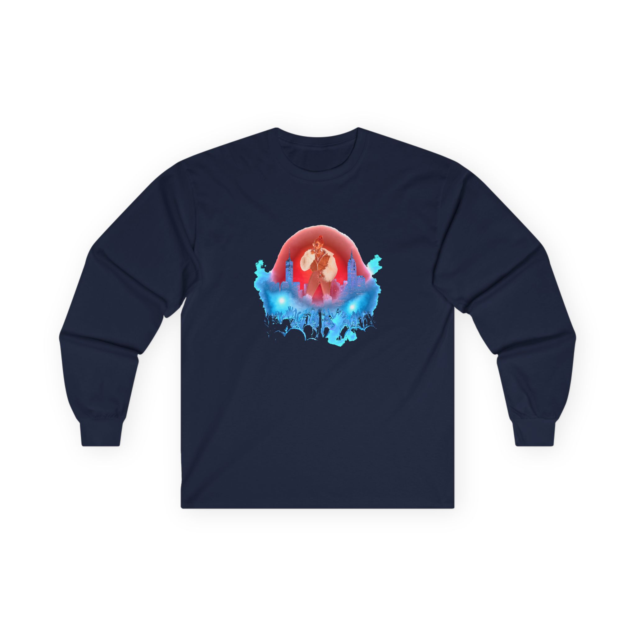 Mary J Blige Crowd Unisex Ultra Cotton Long Sleeve Tee - Image 5
