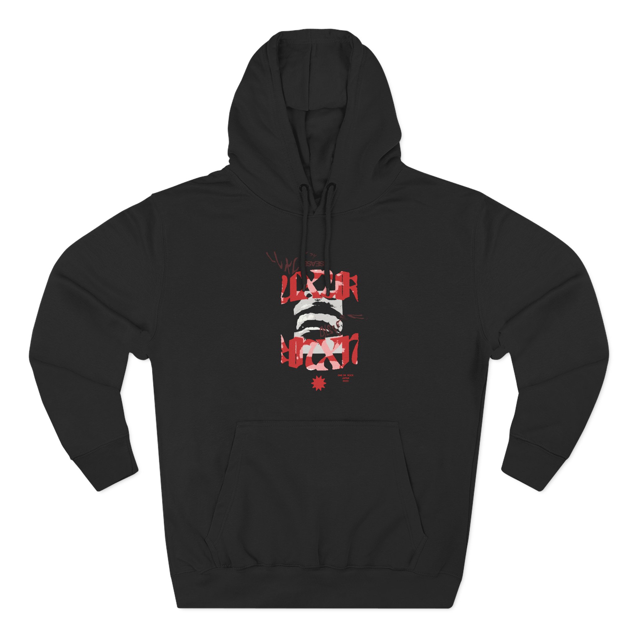 One Ok Rock Three-Panel Fleece Hoodie