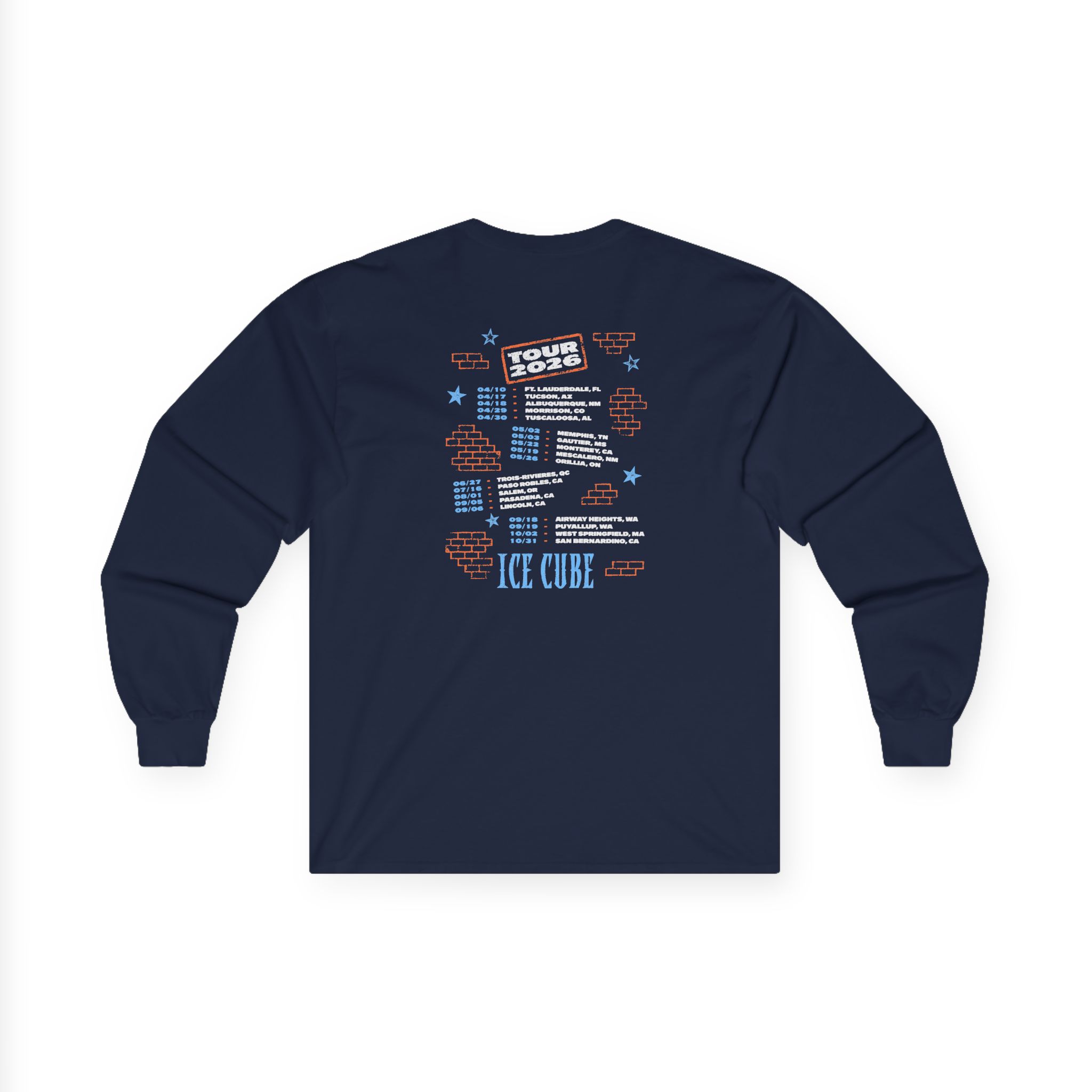 Ice Cube 2026 Logo Unisex Ultra Cotton Long Sleeve Tee - Image 8