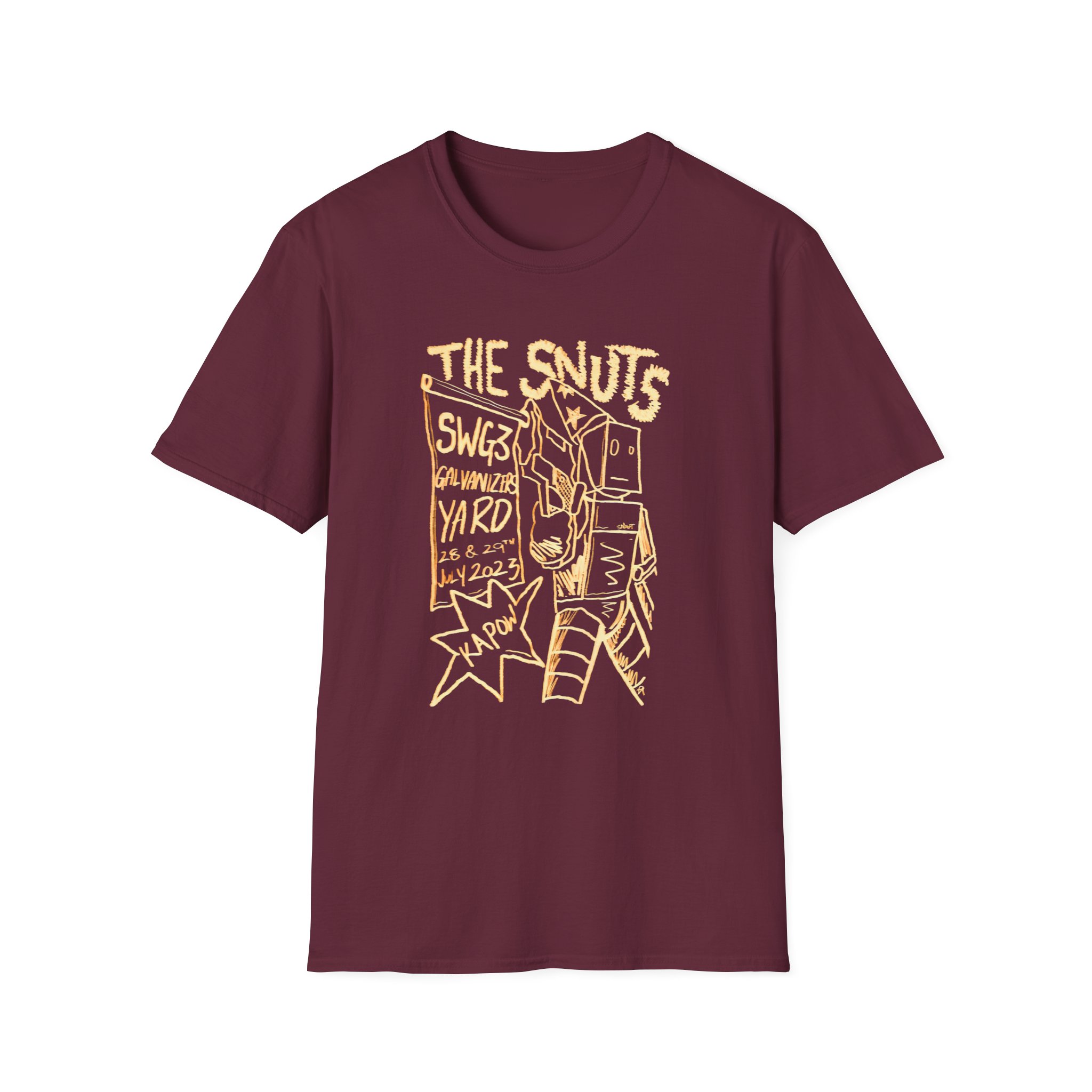 The Snuts Unisex Softstyle T-Shirt - Image 3