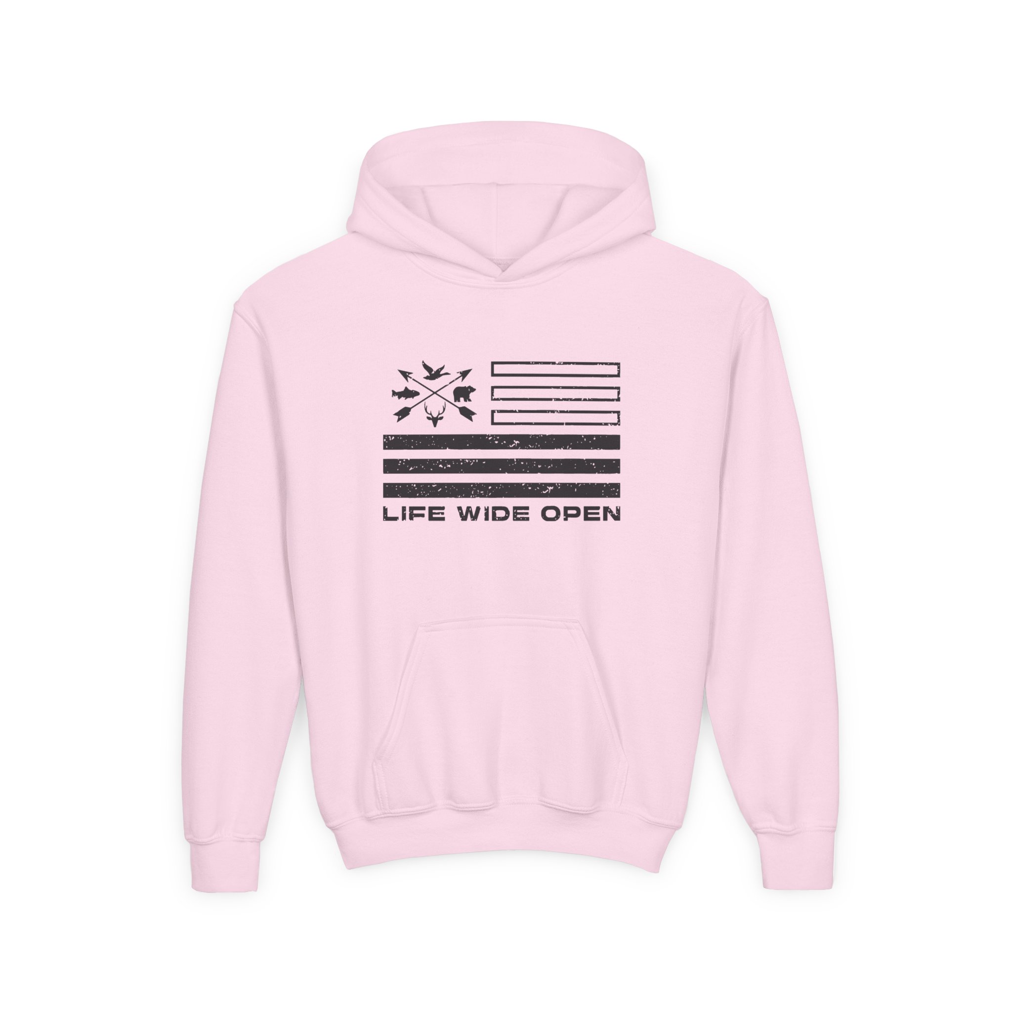 Cboystv Freedom Outdoors Youth Heavy Blend Hooded Sweatshirt - Image 11