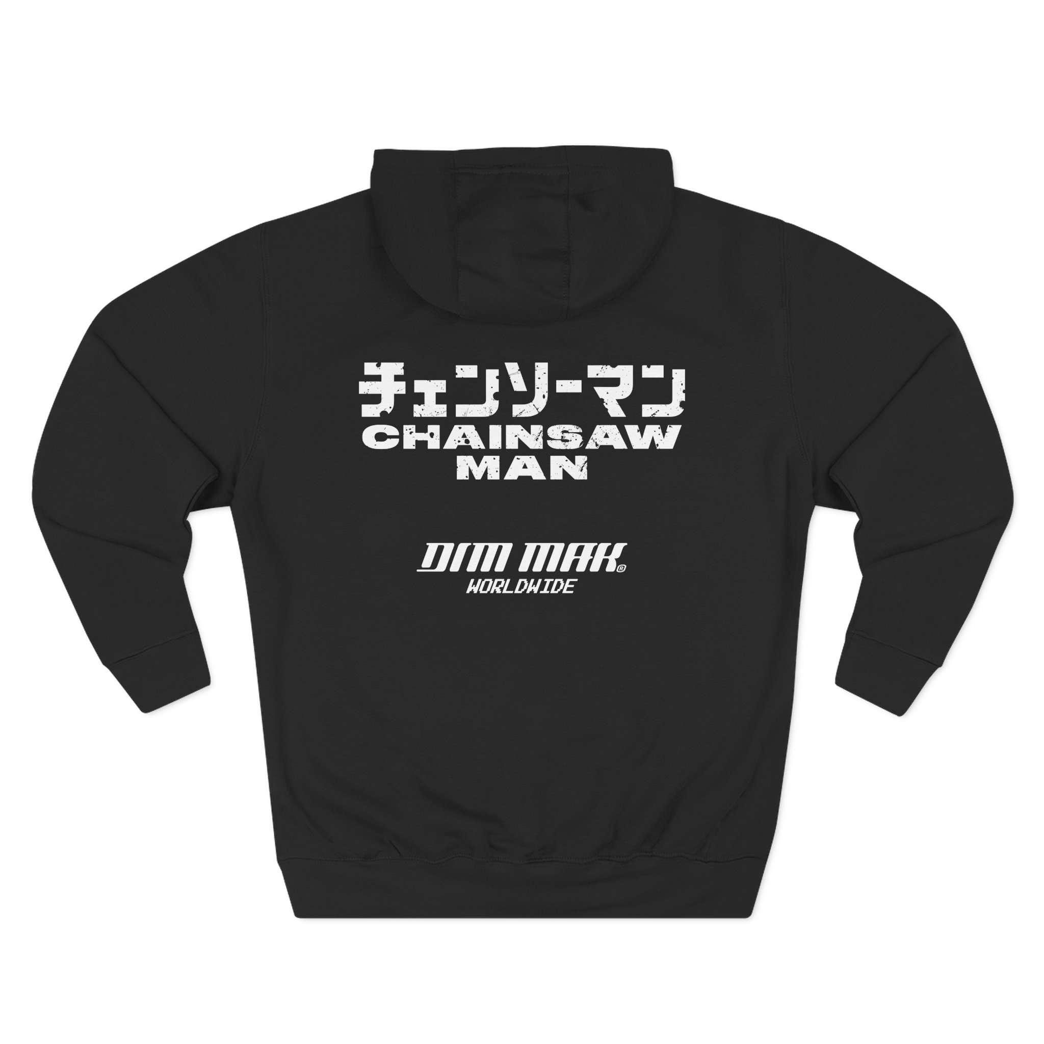 Chainsaw Man X Dim Mak Three-Panel Fleece Hoodie - Image 2
