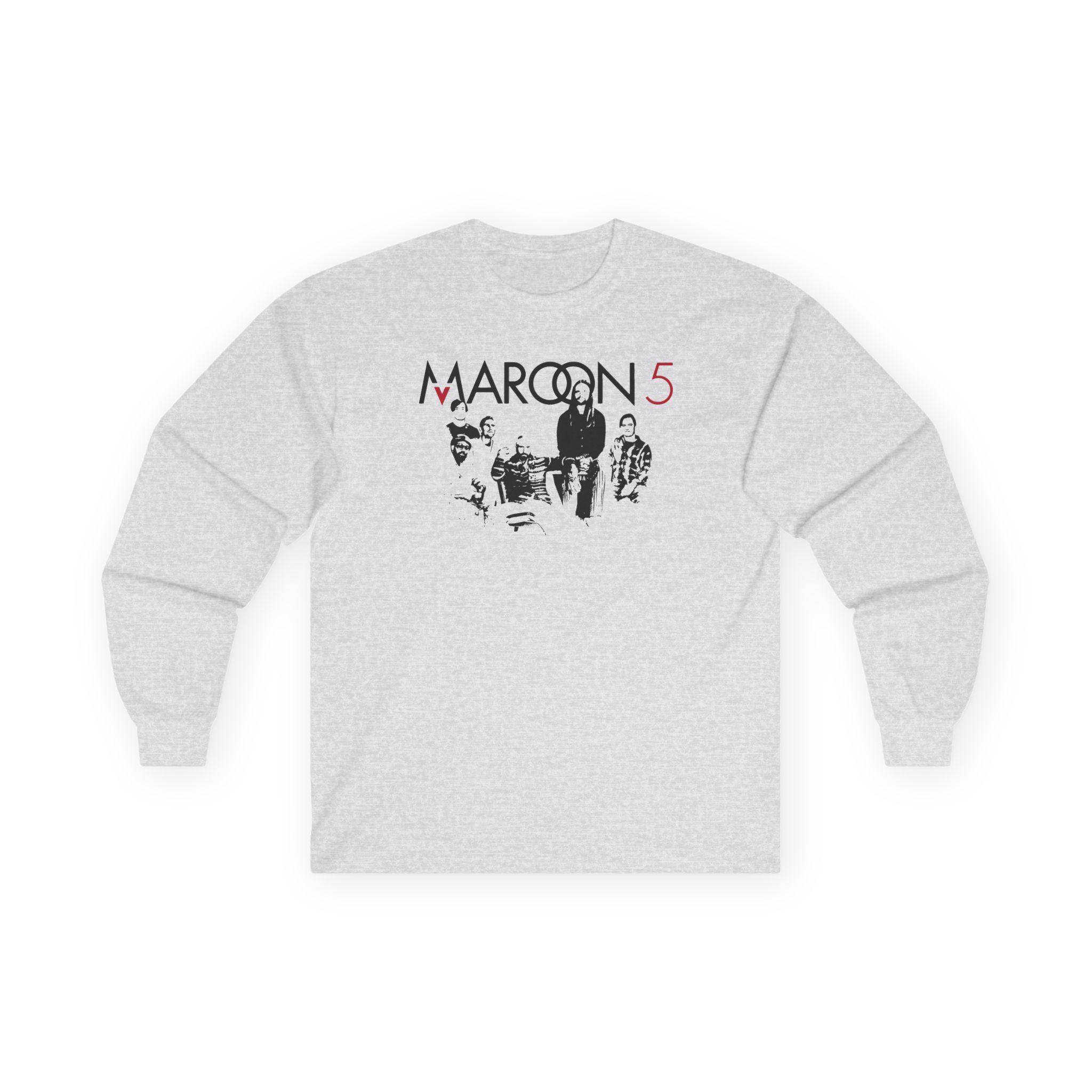 Adam Levine Maroon 5 Unisex Ultra Cotton Long Sleeve Tee - Image 3
