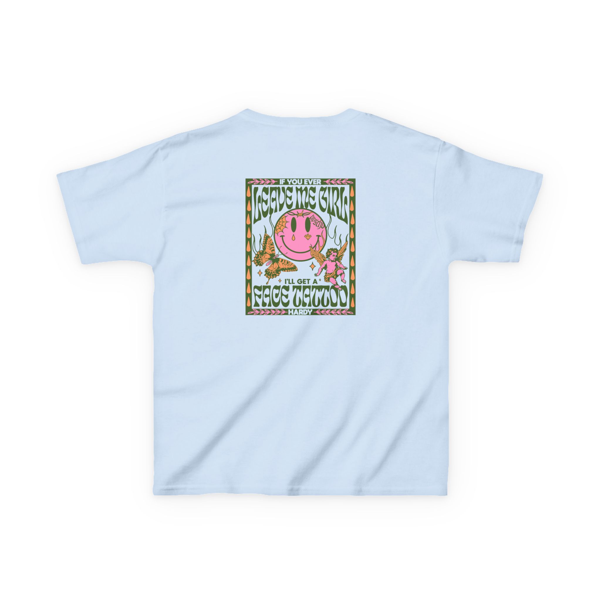 Hd if You Ever Leave Me Kids Heavy Cotton™ Tee - Image 8