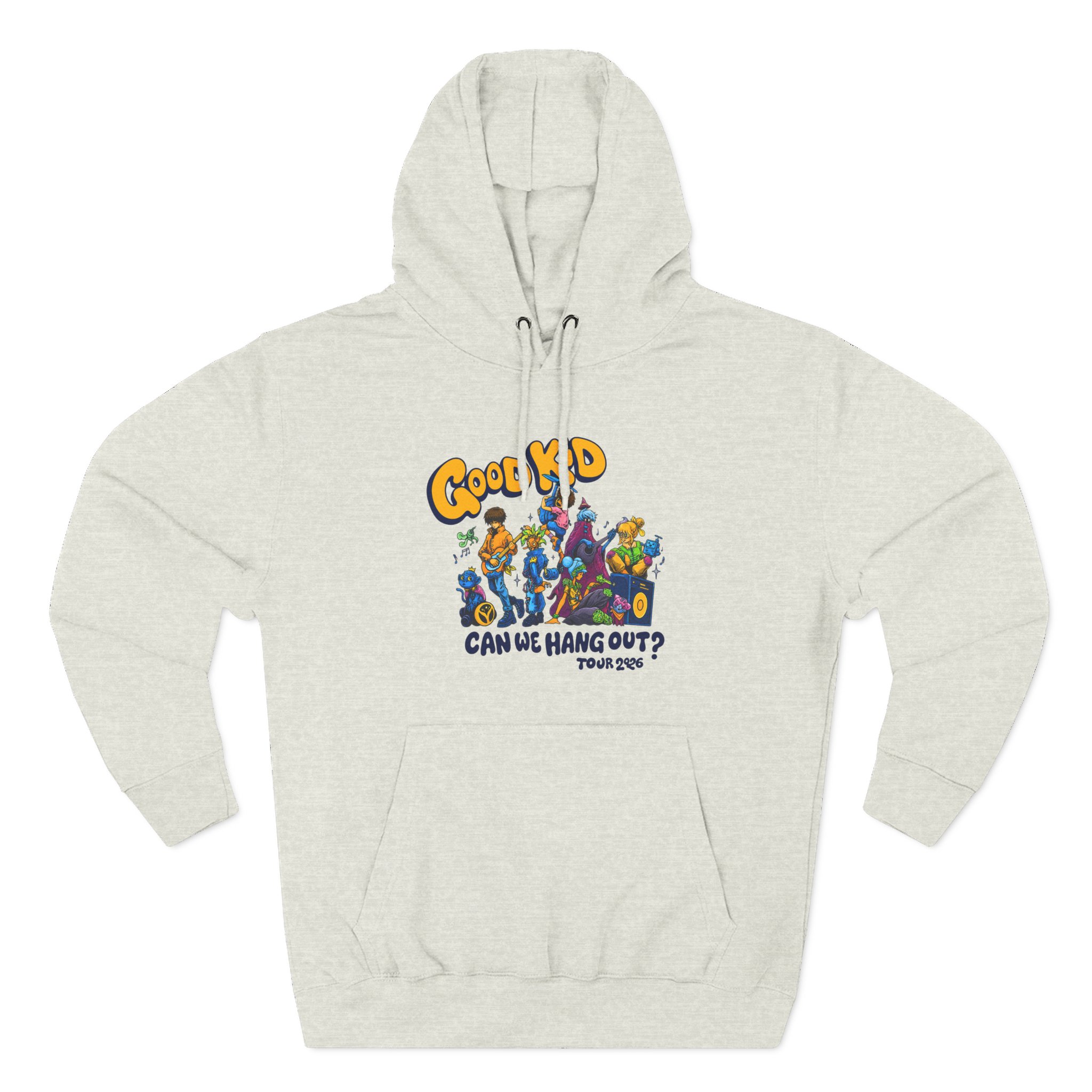 Good Kid Can We Hang Out Three-Panel Fleece Hoodie - Image 7