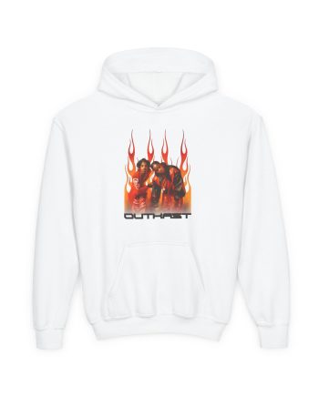 Youth Outkast Flames Heavy Blend Hooded Sweatshirt