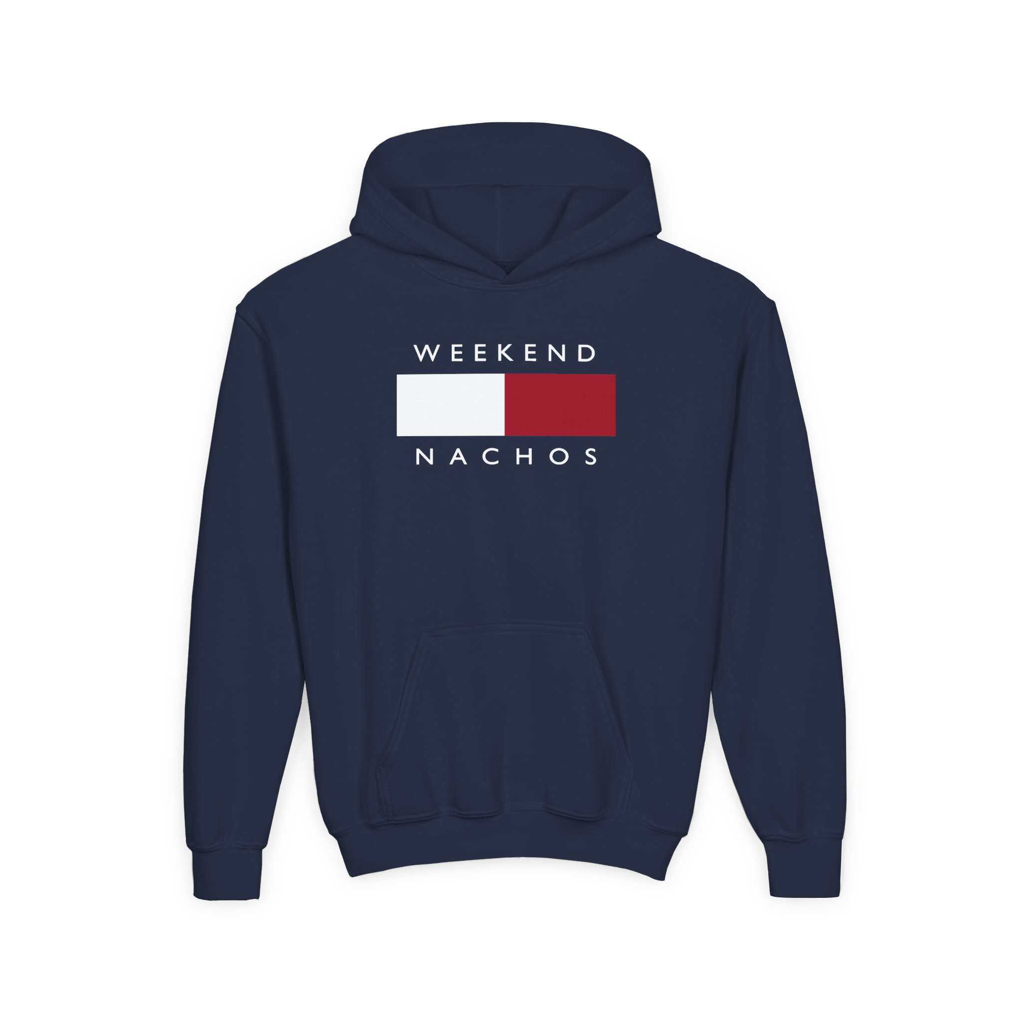 Youth Weekend Nachos Heavy Blend Hooded Sweatshirt - Image 9
