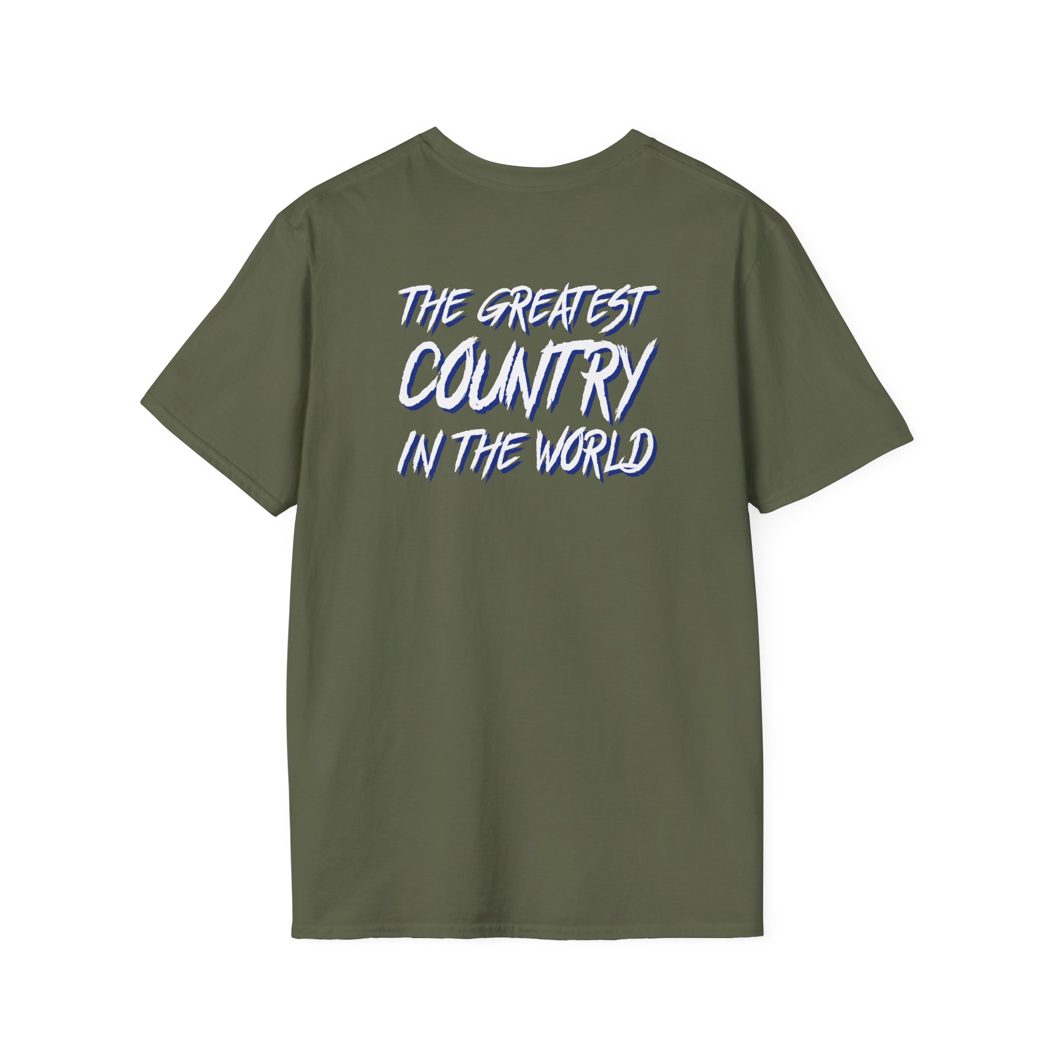 Valuetainment the Greatest Country in the World Unisex Softstyle T-Shirt - Image 10