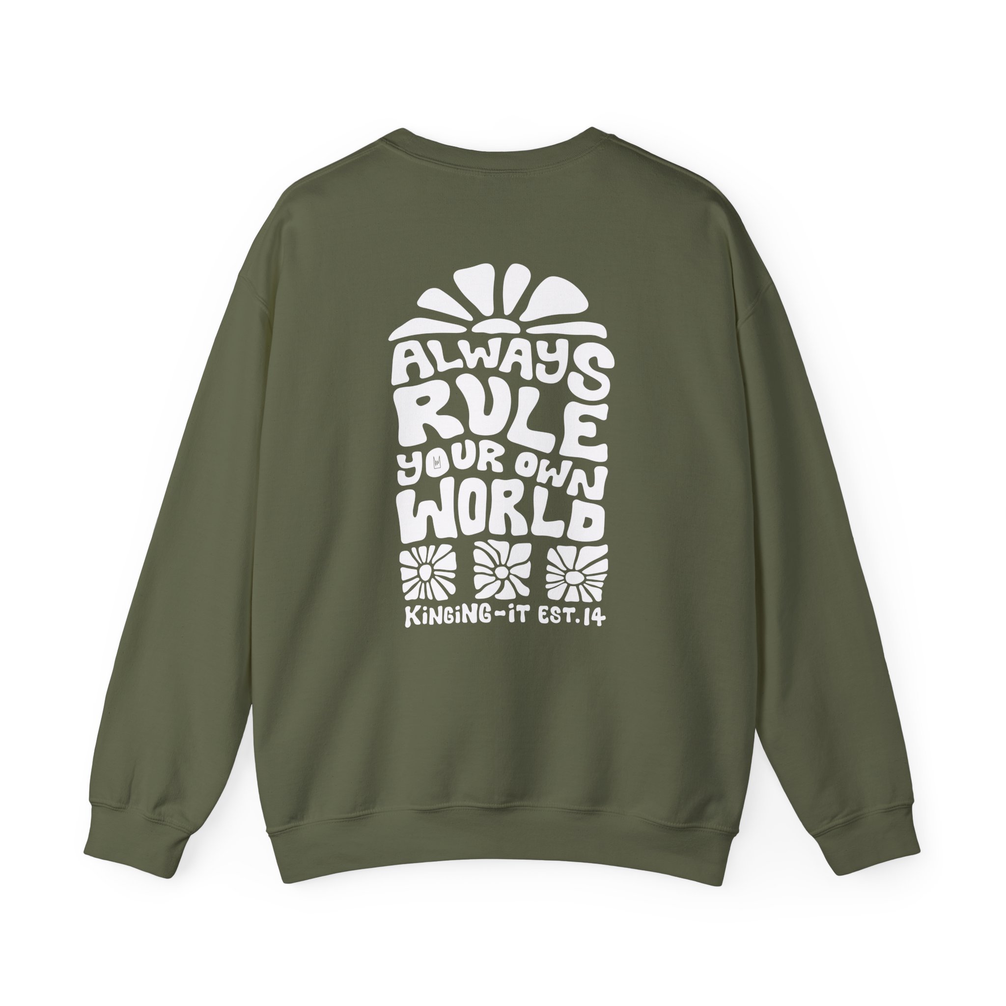 Kinging It Ryow Unisex Heavy Blend™ Crewneck Sweatshirt - Image 8