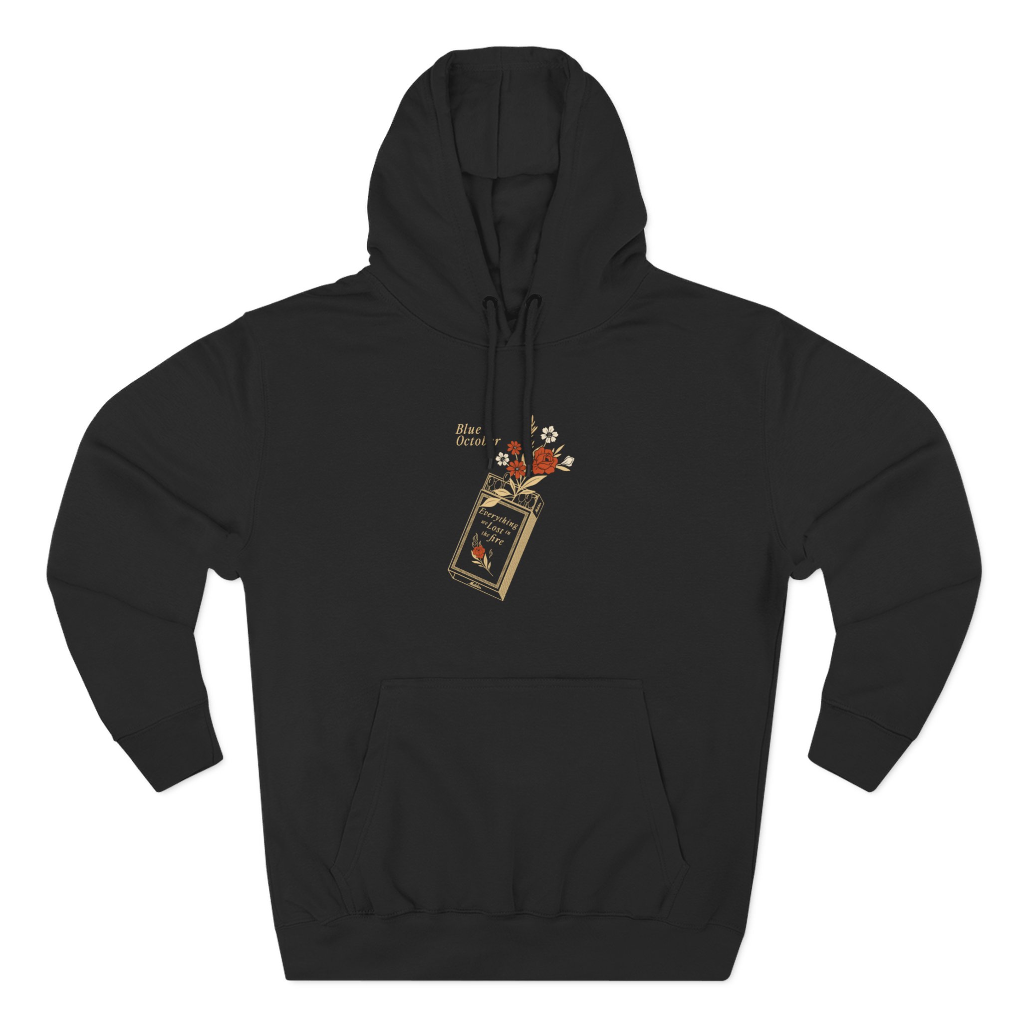 Blue October Everything We Lost in the Fire Three-Panel Fleece Hoodie
