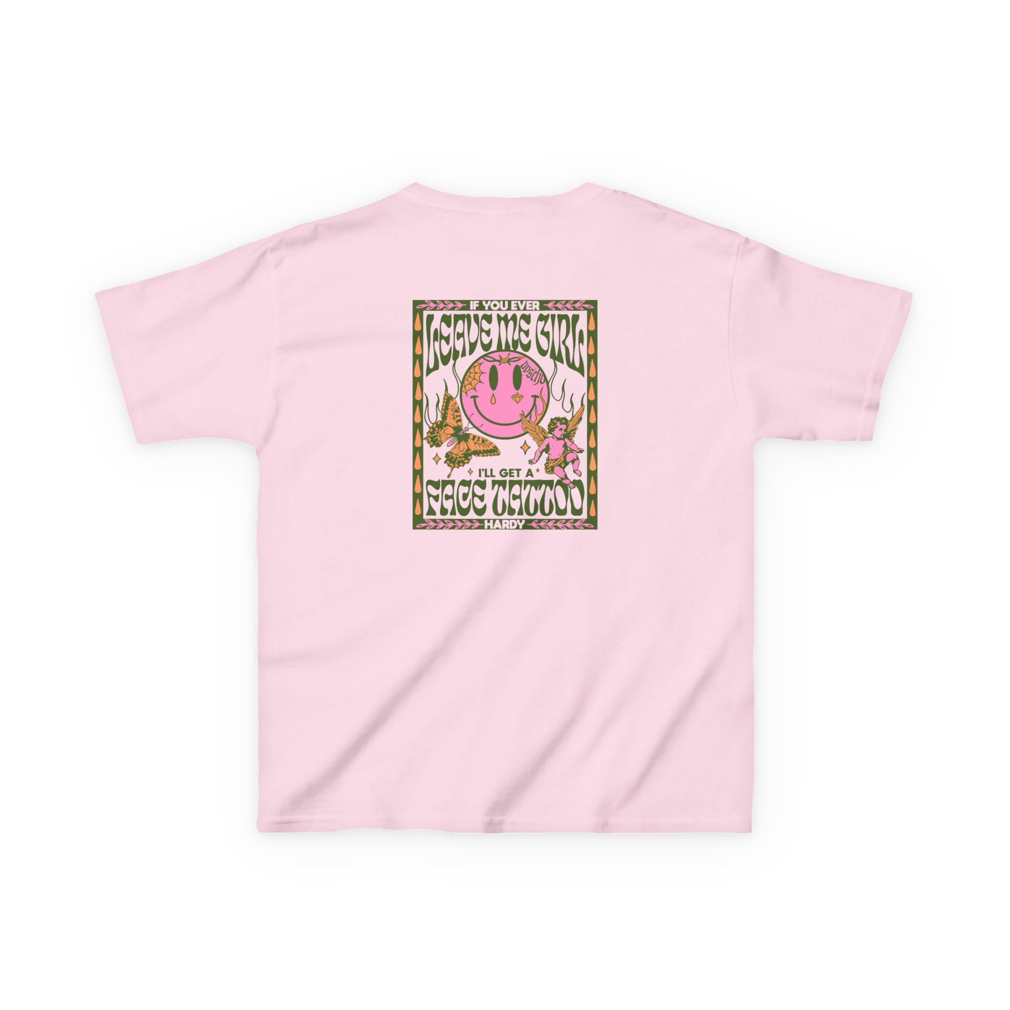 Hd if You Ever Leave Me Kids Heavy Cotton™ Tee - Image 10