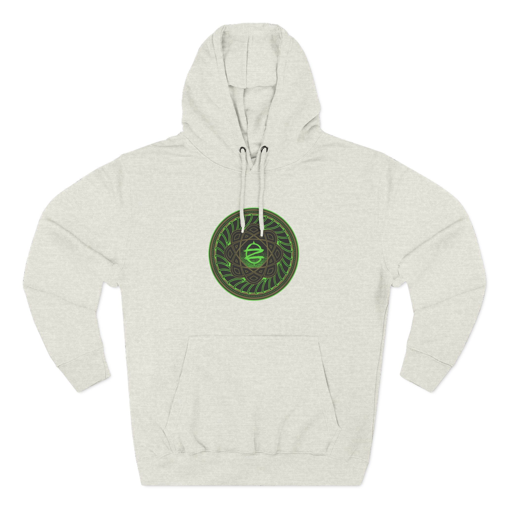 Lsdream Green Earth Three-Panel Fleece Hoodie - Image 9