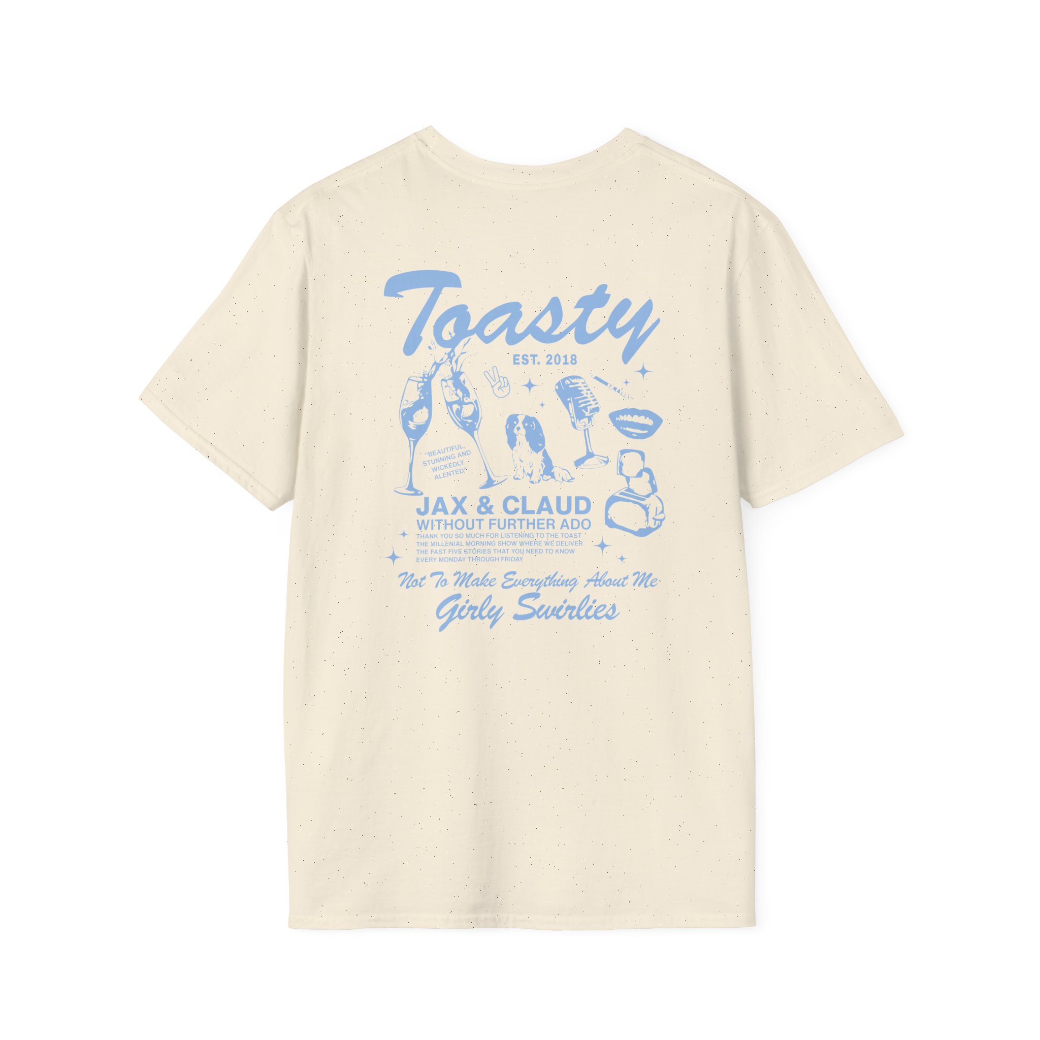 The Toast Toasty Boyfriend Unisex Softstyle T-Shirt - Image 8