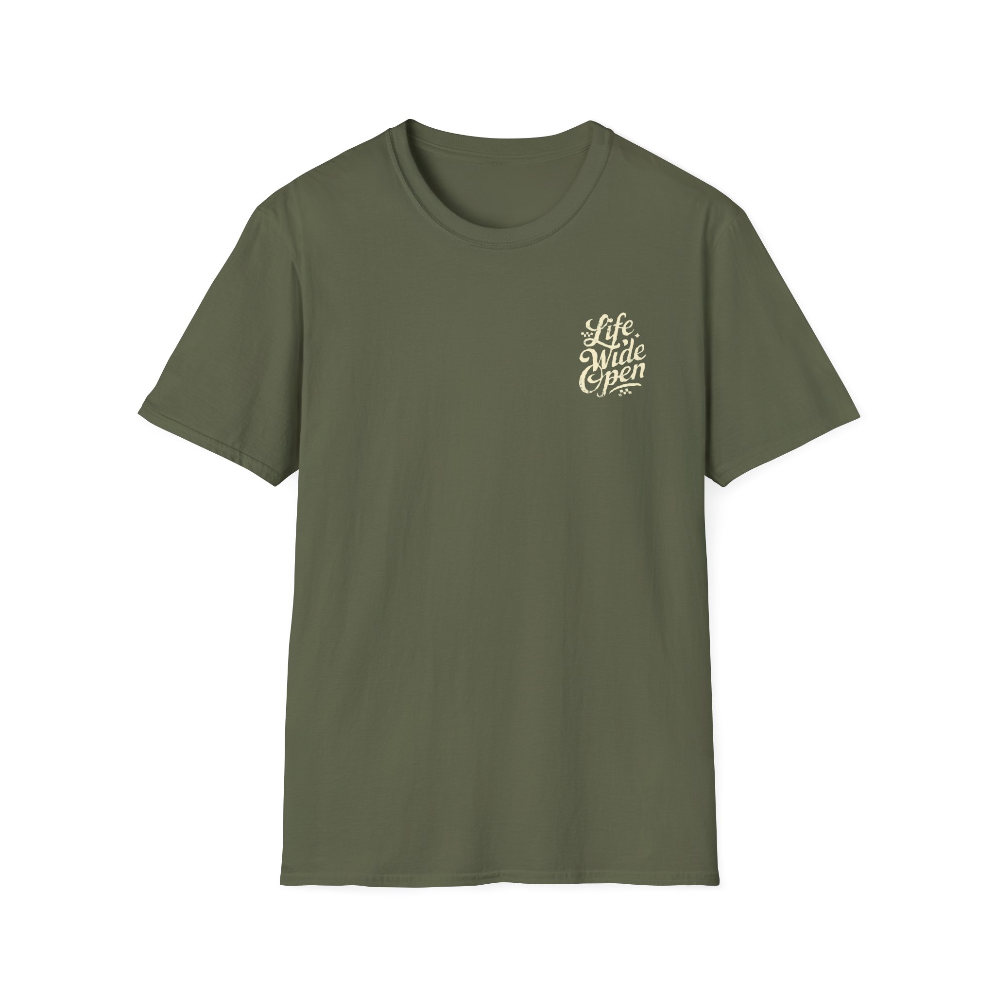 Cboystv Tan Script Unisex Softstyle T-Shirt - Image 7