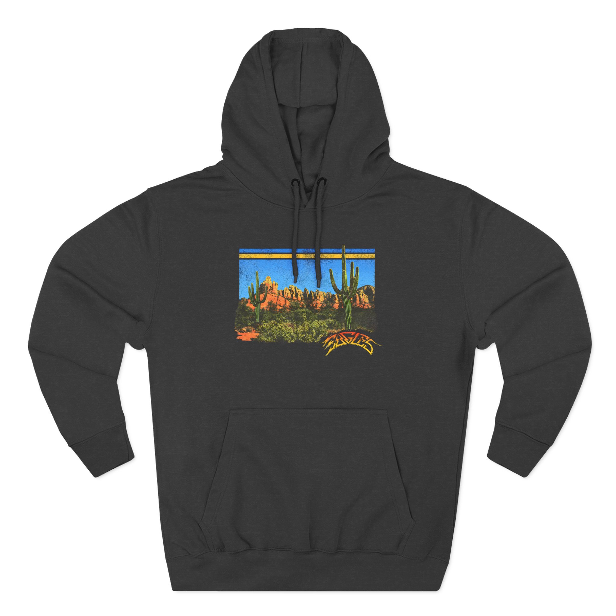 The Eagles Peaceful Easy Feeling Desert Three-Panel Fleece Hoodie - Image 3