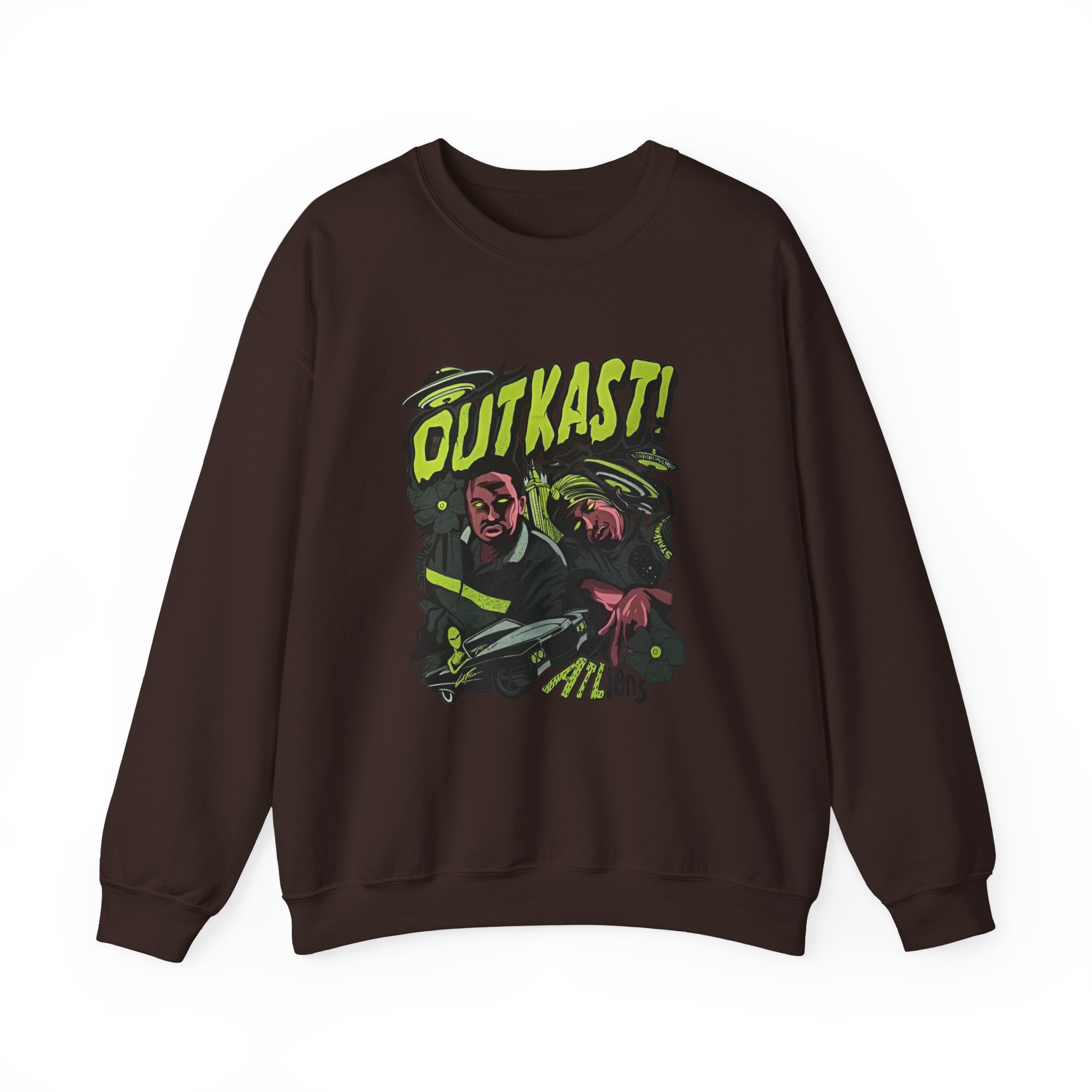 Outkast ATLiens Unisex Heavy Blend™ Crewneck Sweatshirt - Image 5