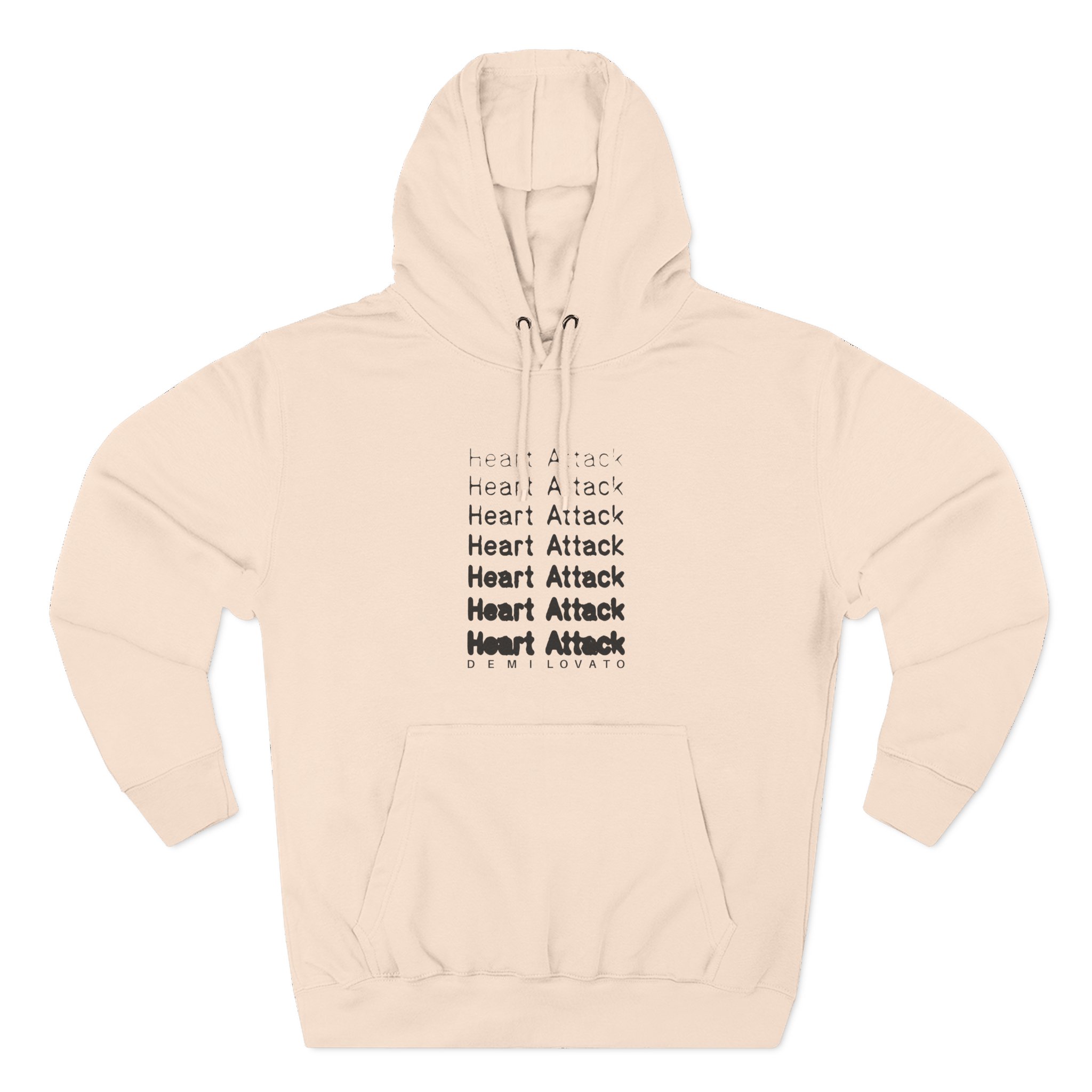 D L Heart Attack Anniversary Three-Panel Fleece Hoodie - Image 5