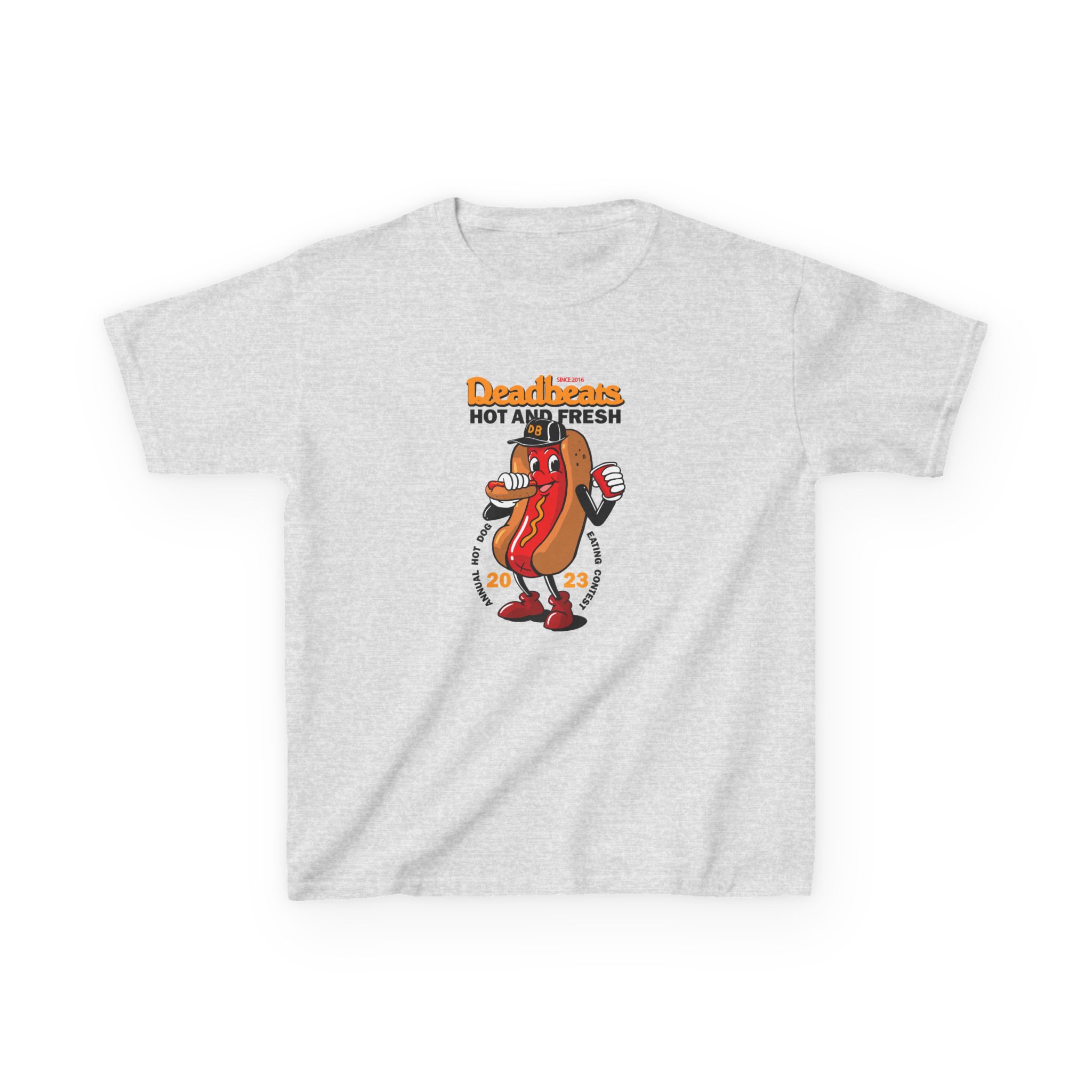 Kids Deadbeats Jamboree Hot Dog Heavy Cotton™ Tee - Image 3