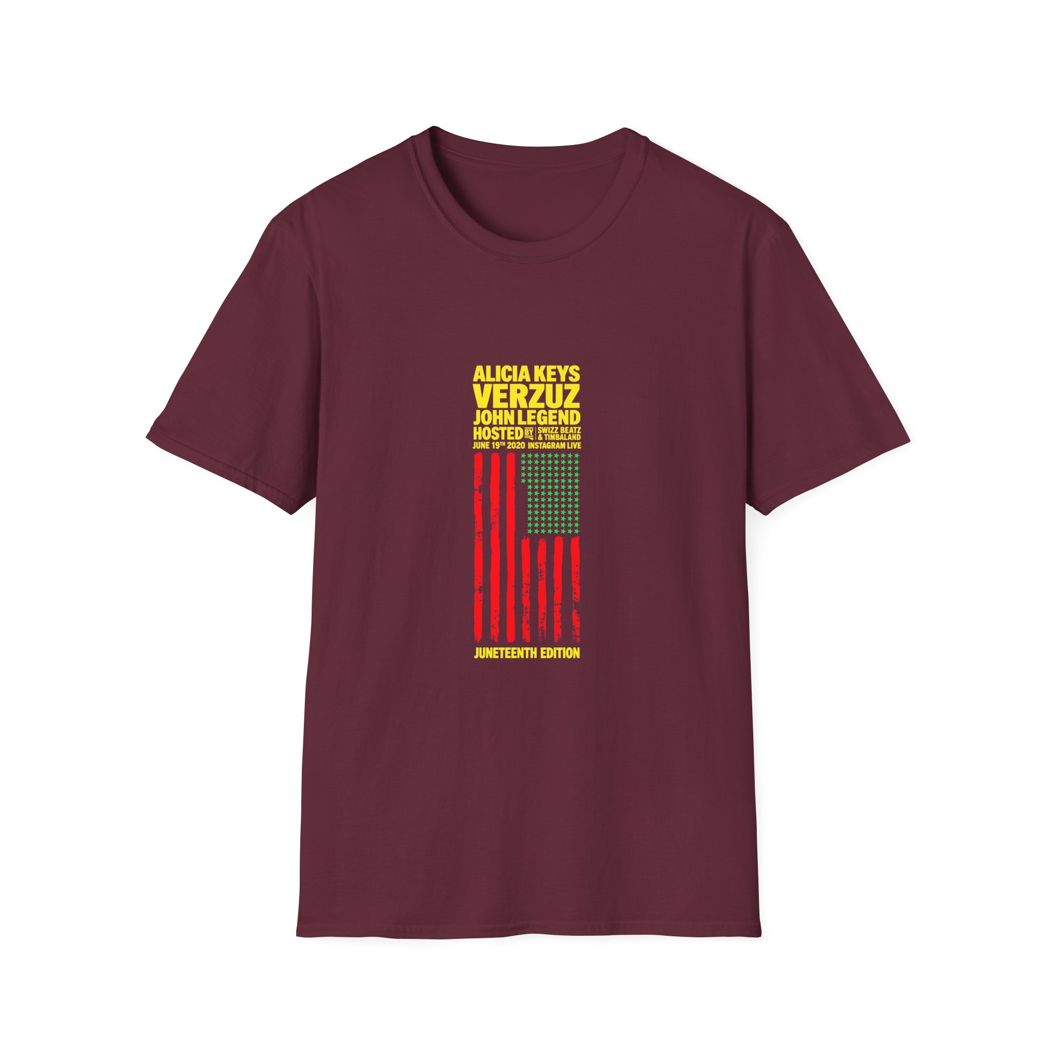 John Legend Verzuz Battle Unisex Softstyle T-Shirt - Image 3