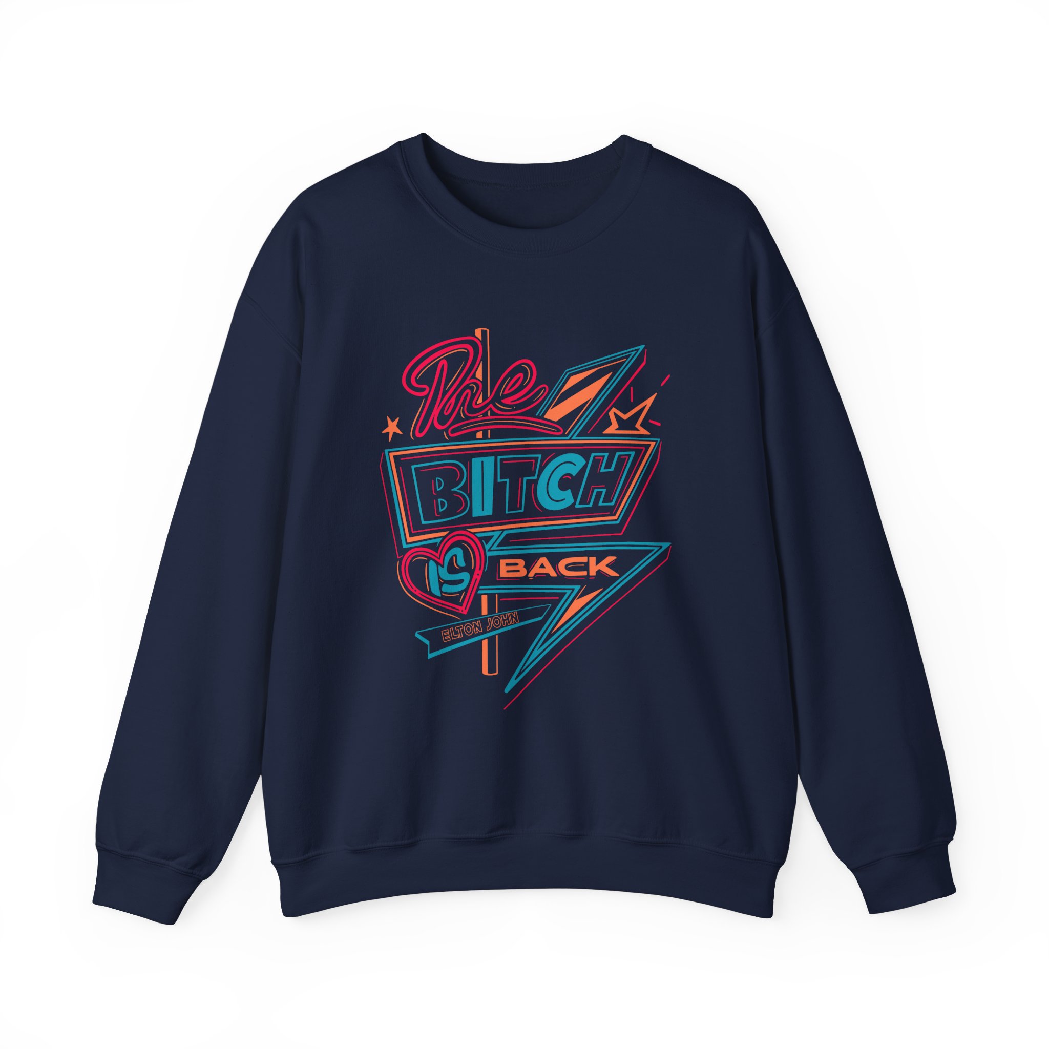EJ Farewell The Bitch is Back Sign Unisex Heavy Blend™ Crewneck Sweatshirt - Image 7