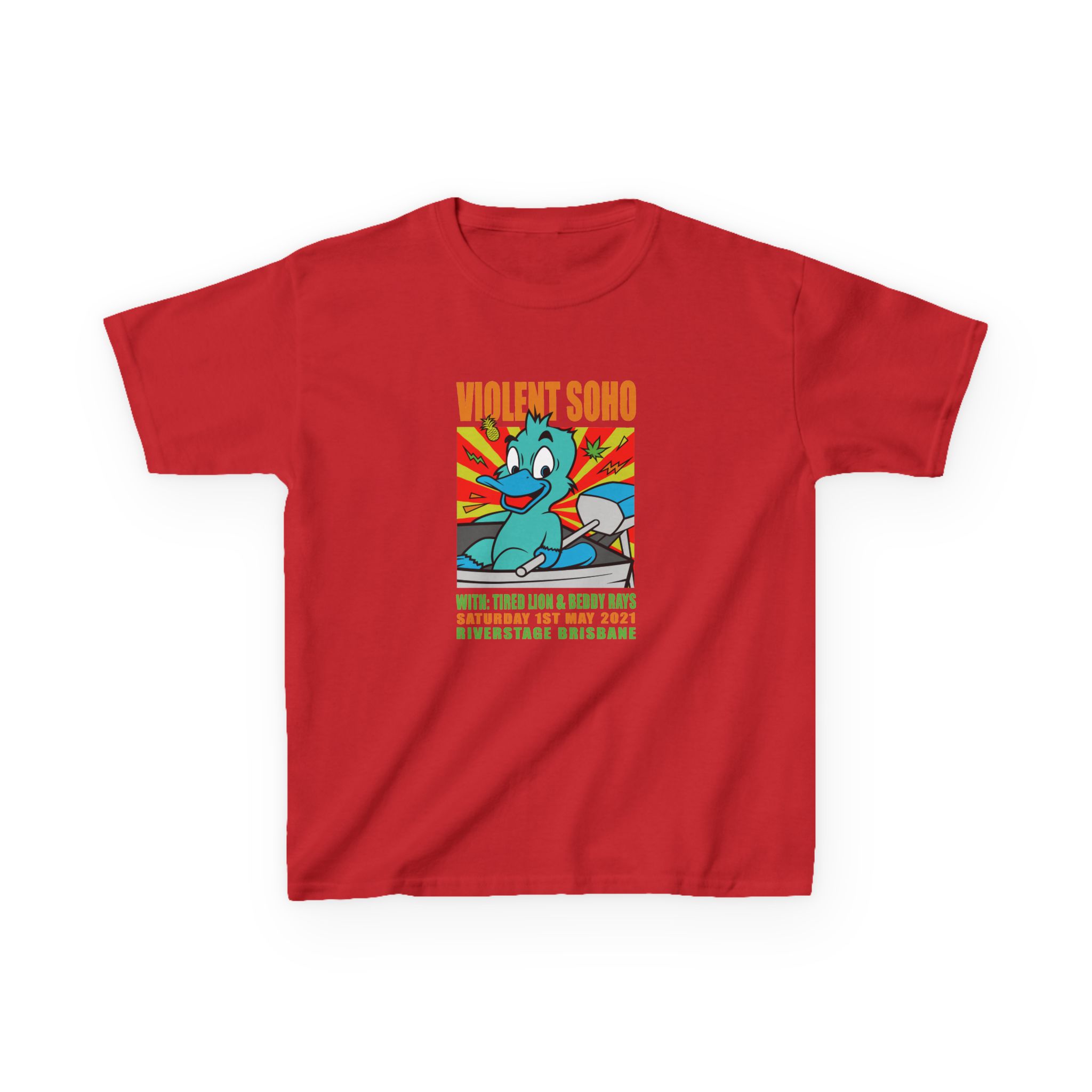 Violent Soho Event Poster Kids Heavy Cotton™ Tee - Image 31