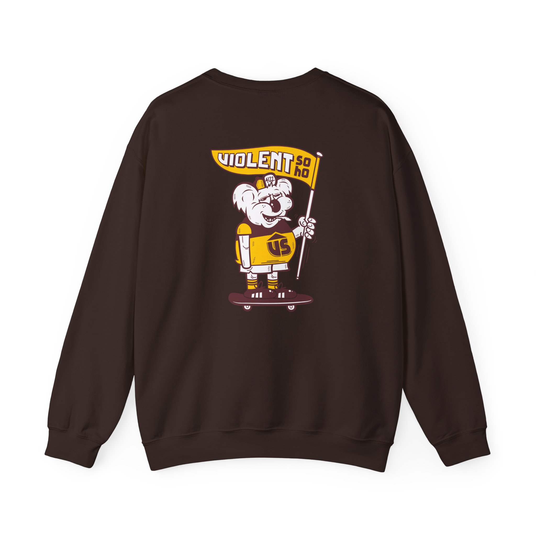 Violent Soho Brisbane Bears Unisex Heavy Blend™ Crewneck Sweatshirt - Image 10