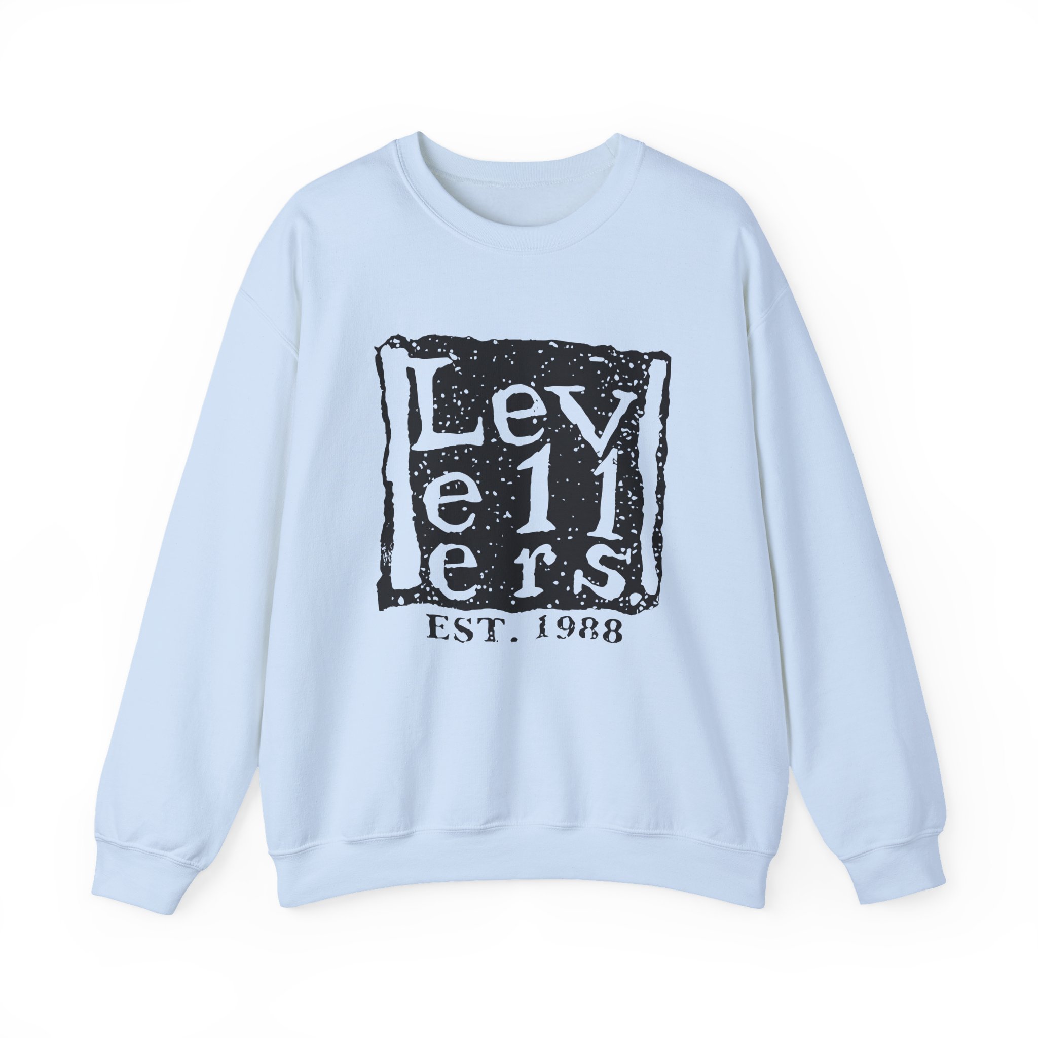 Levellers Logo Unisex Heavy Blend™ Crewneck Sweatshirt - Image 9