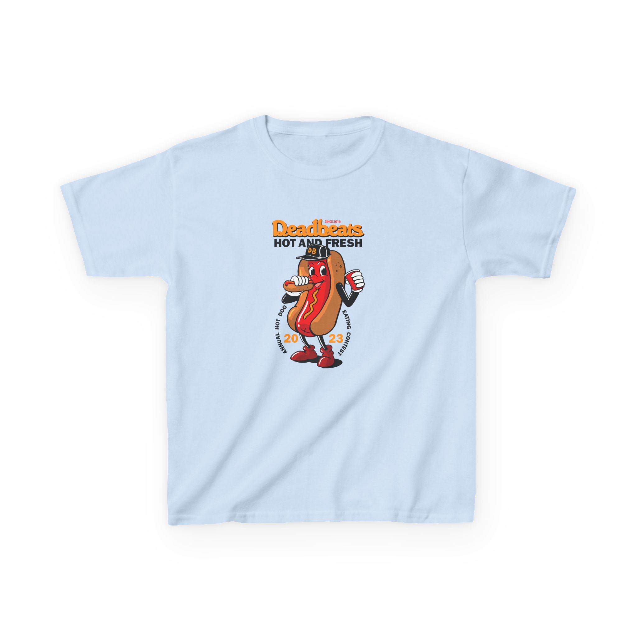 Kids Deadbeats Jamboree Hot Dog Heavy Cotton™ Tee - Image 5